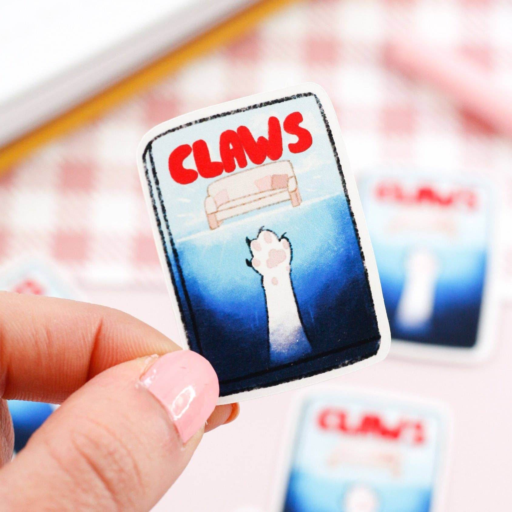 My Sweet Paper Card - Set met filmstickers voor katten - Kattenstickers - The Dreamer's Bookshop.