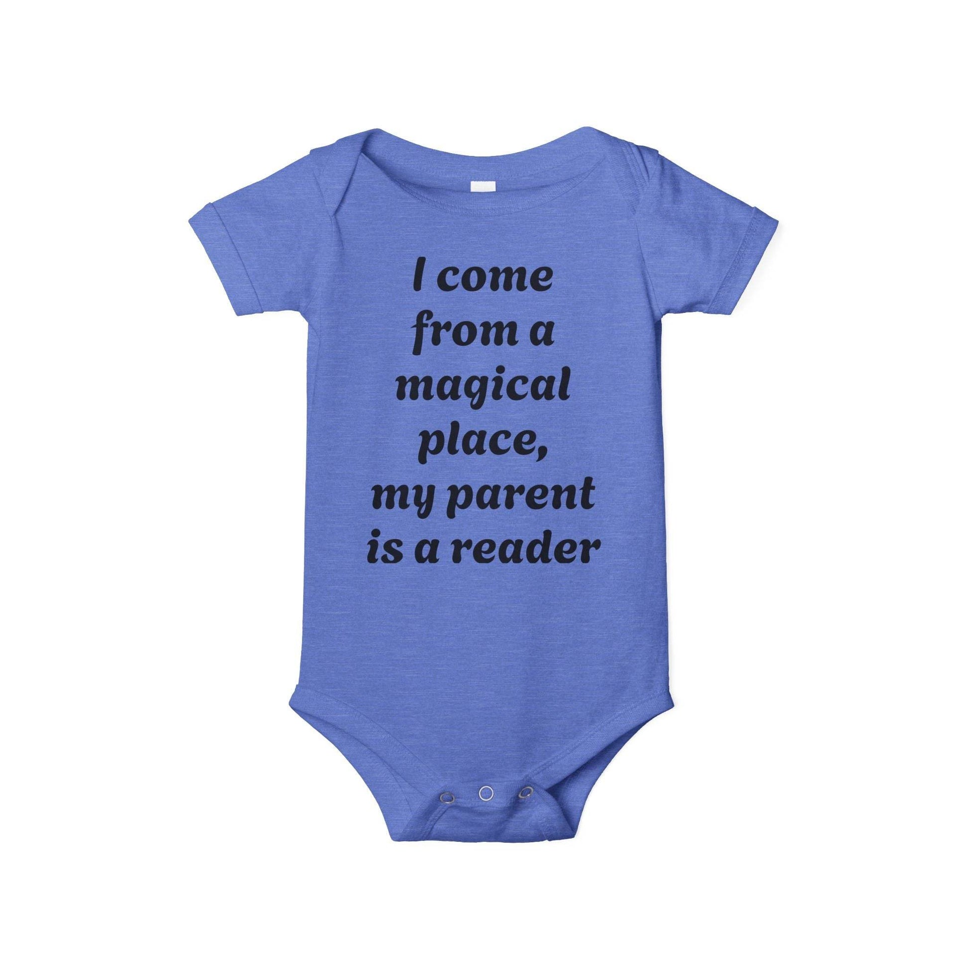 US - Magical Reader Infant Onesie - Cute Baby Bodysuit for Book Lovers - The Dreamer's Bookshop.
