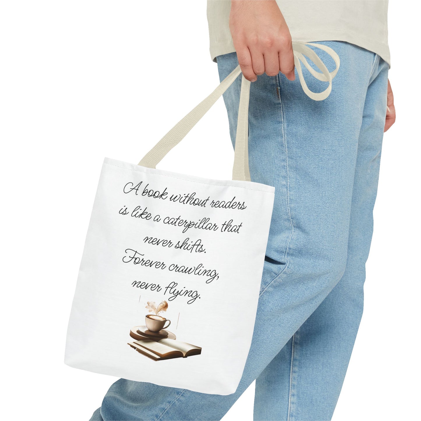 Literary Tote Bag – A book without readers
