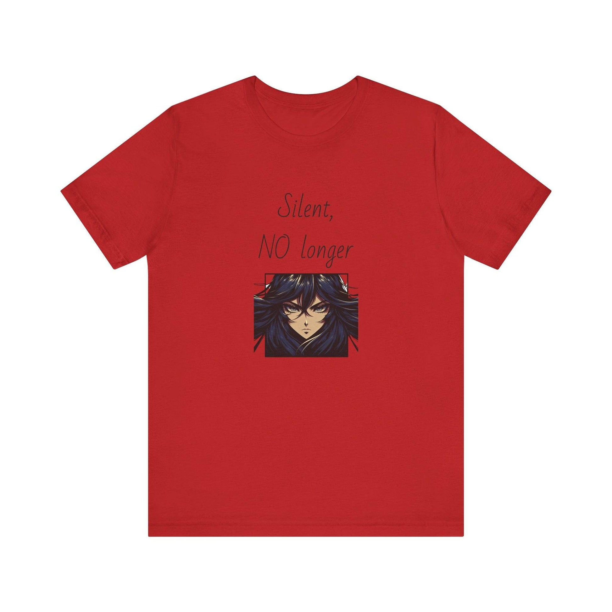 Silent, NO longer Inspirational T-Shirt | Unisex Short Sleeve Tee - The Dreamer's Bookshop.