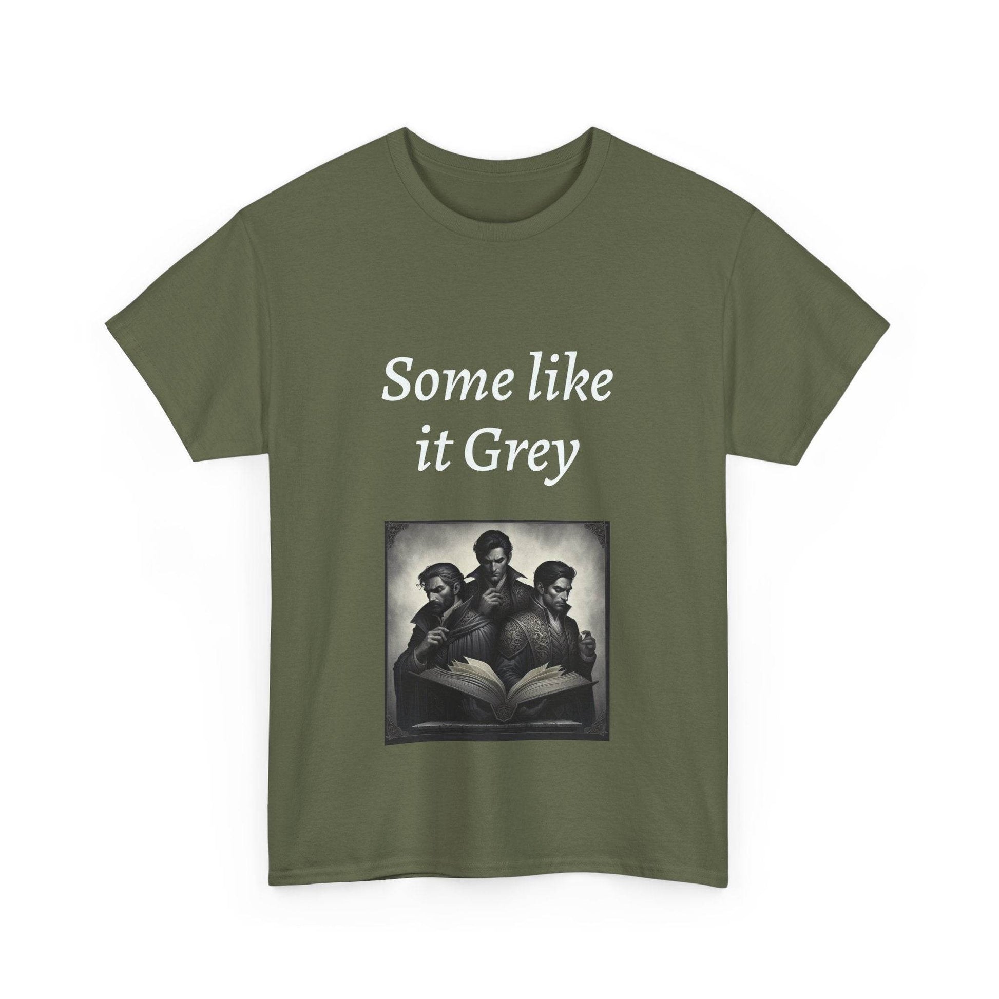Like it Grey - Unisex Heavy Cotton Tee - Dark Romance - The Dreamer's Bookshop.