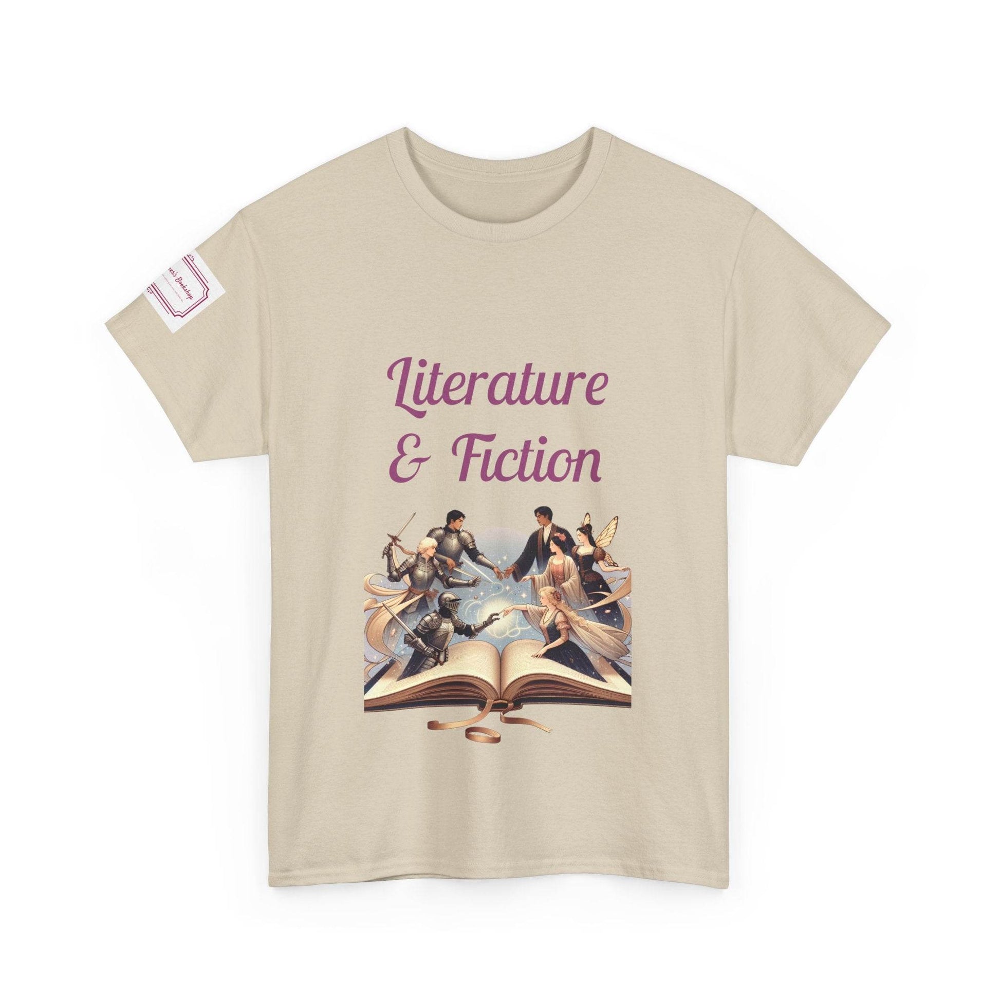 Fiction - Unisex Heavy Cotton Tee - Literature Books - The Dreamer's Bookshop.