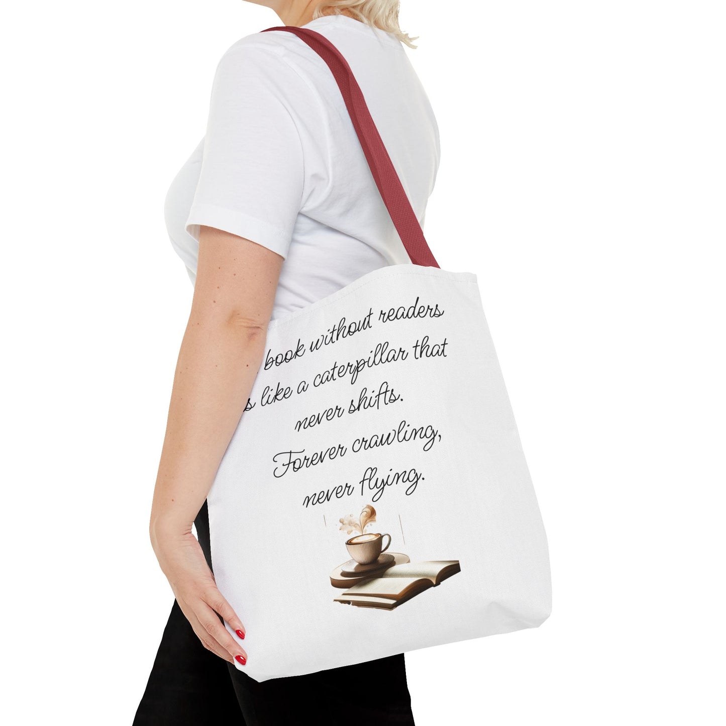 Literary Tote Bag – A book without readers