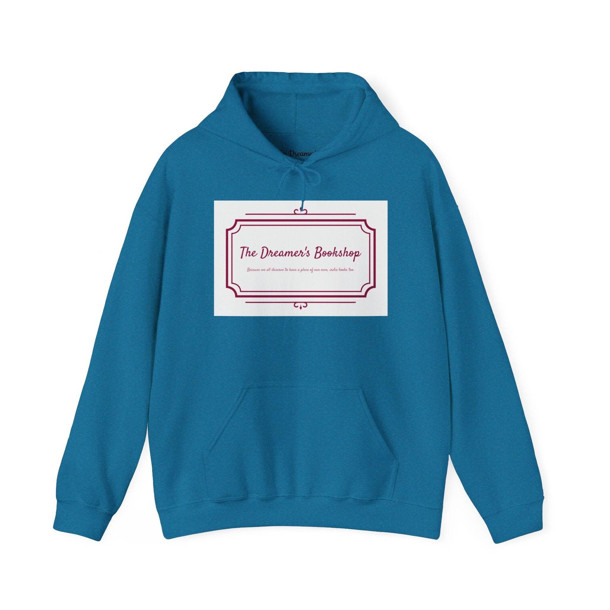 The Dreamer's Bookshop Unisex Hooded Sweatshirt - Cozy Literary Apparel - The Dreamer's Bookshop.