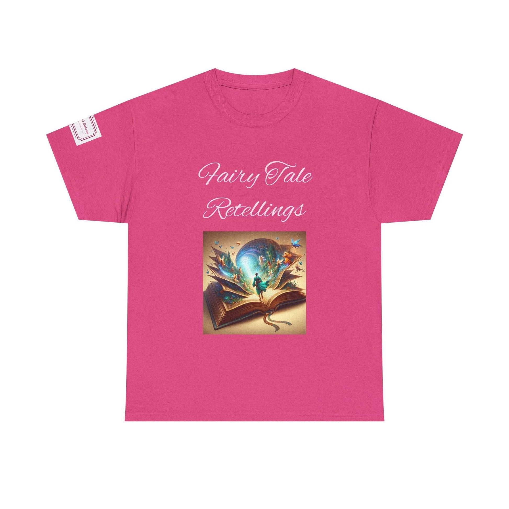 Fiction - Graphic Unisex Heavy Cotton Tee - Fairy Tale Retellings - The Dreamer's Bookshop.