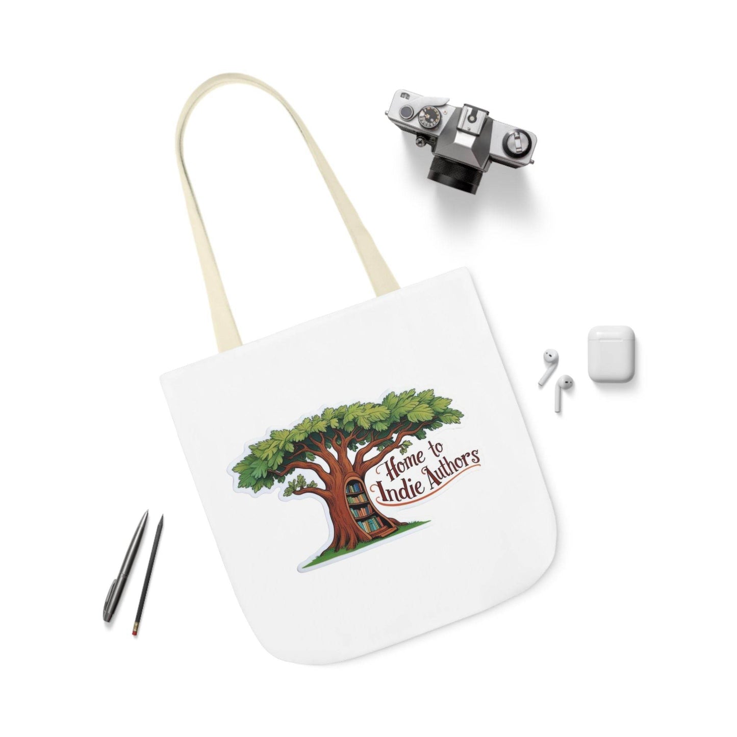 Literary Canvas Tote Bag - Perfect for Book Lovers & Indie Authors - The Dreamer's Bookshop.