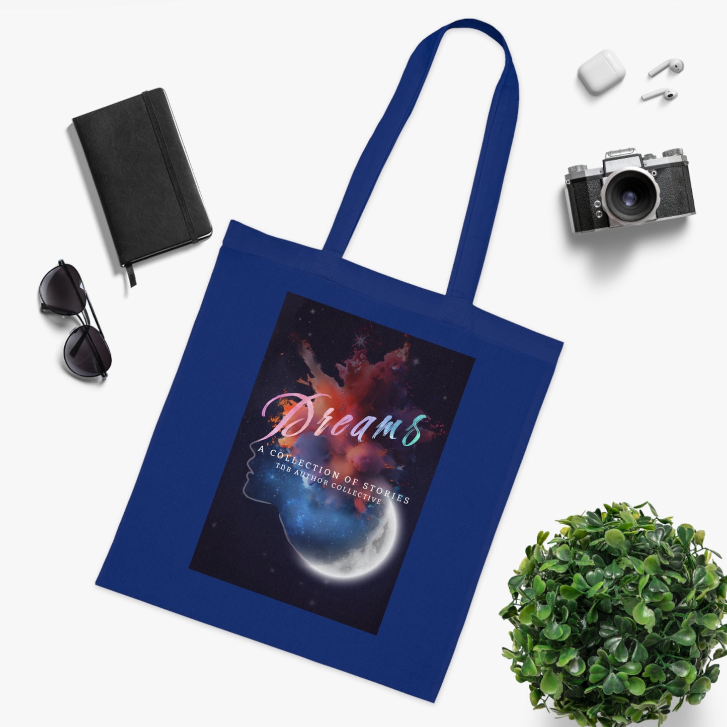 Inspirational Cotton Tote Bag - "Dreams" by The Dreamer's Bookshop
