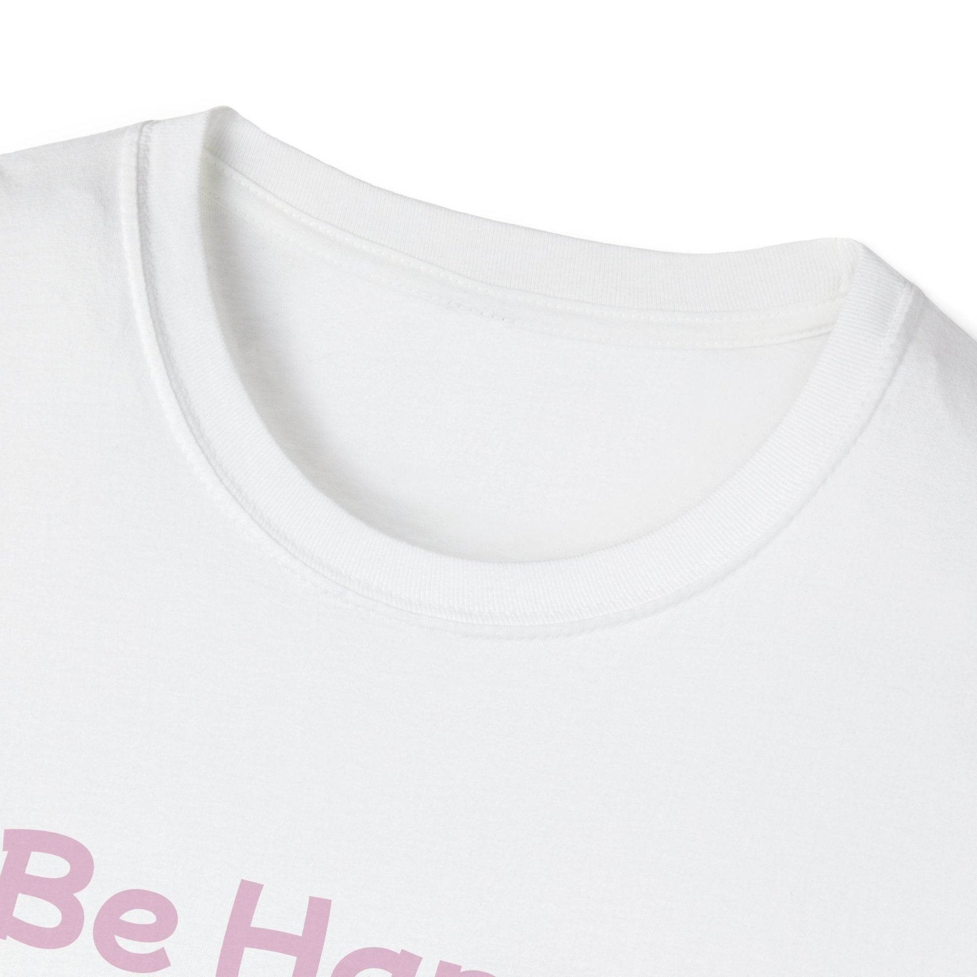 Be Happy Stay Positive Graphic T-Shirt for Optimism Lovers - The Dreamer's Bookshop.