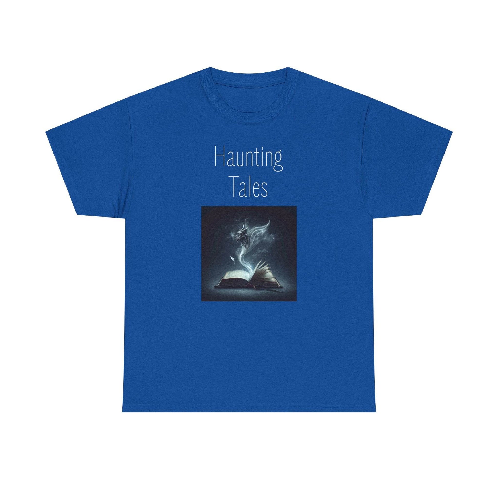 Haunting Tales - A Unisex Heavy Cotton Tee - Perfect Gift for Book Lovers - The Dreamer's Bookshop.