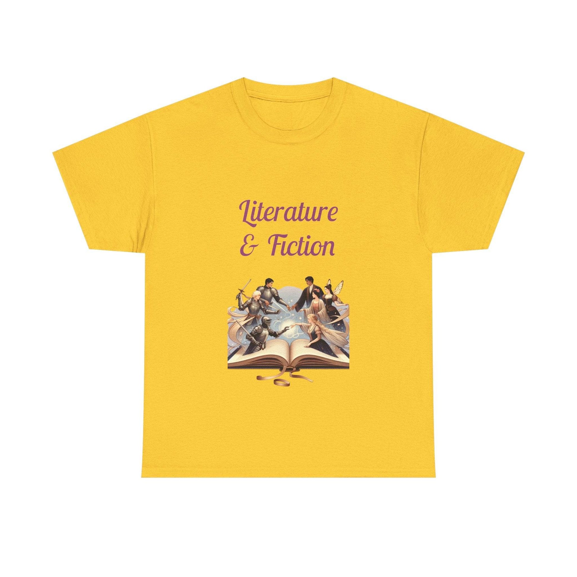 Fiction - Unisex Heavy Cotton Tee - Literature Books - The Dreamer's Bookshop.