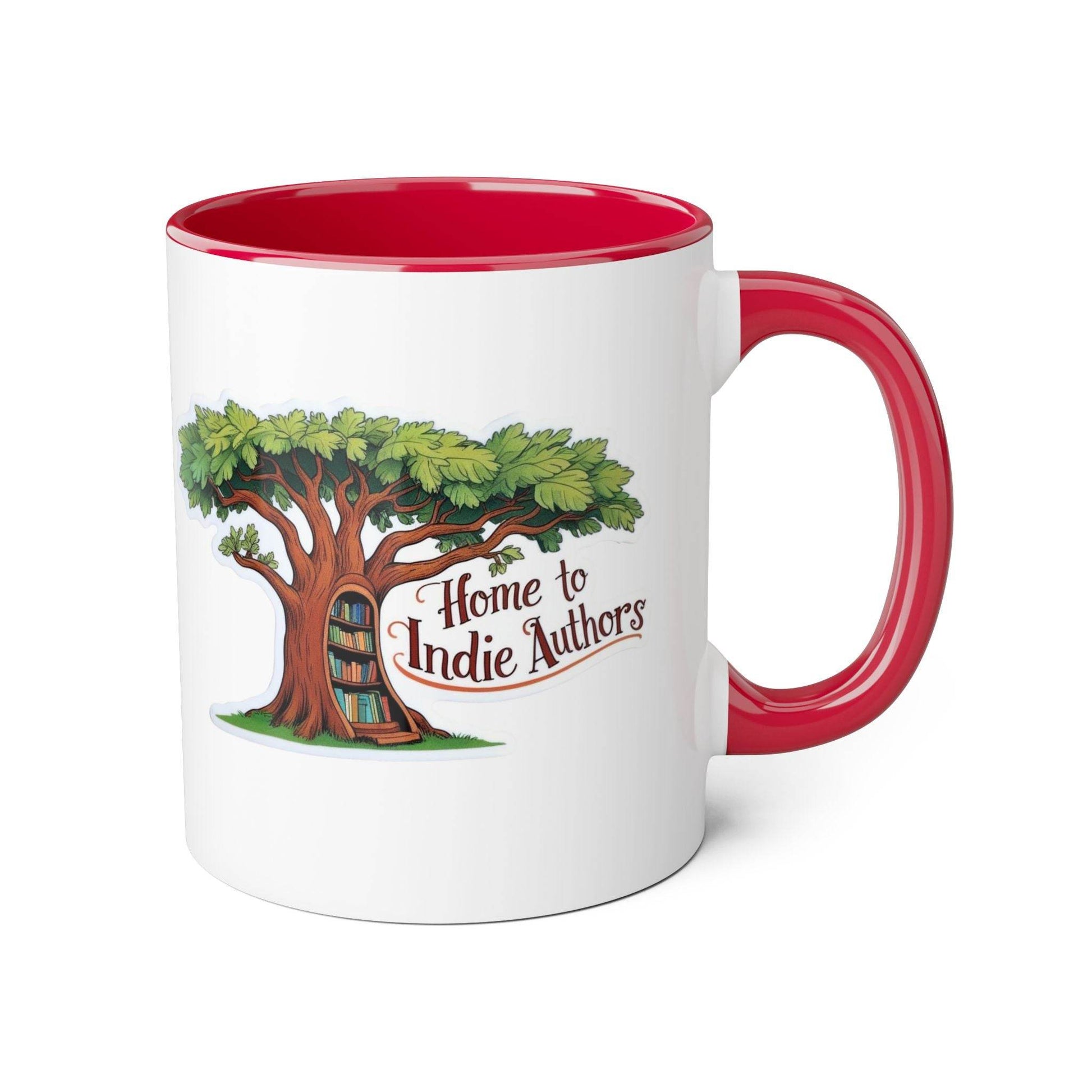 Dreamer's Bookshop Accent Mug - 11oz Coffee Cup for Readers & Book Lovers - The Dreamer's Bookshop.