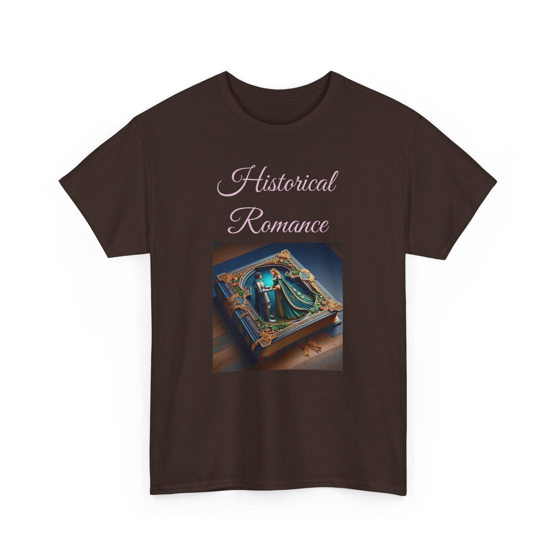 Fiction - Graphic Tee - Unisex Heavy Cotton T-Shirt - Historical Romance - The Dreamer's Bookshop.