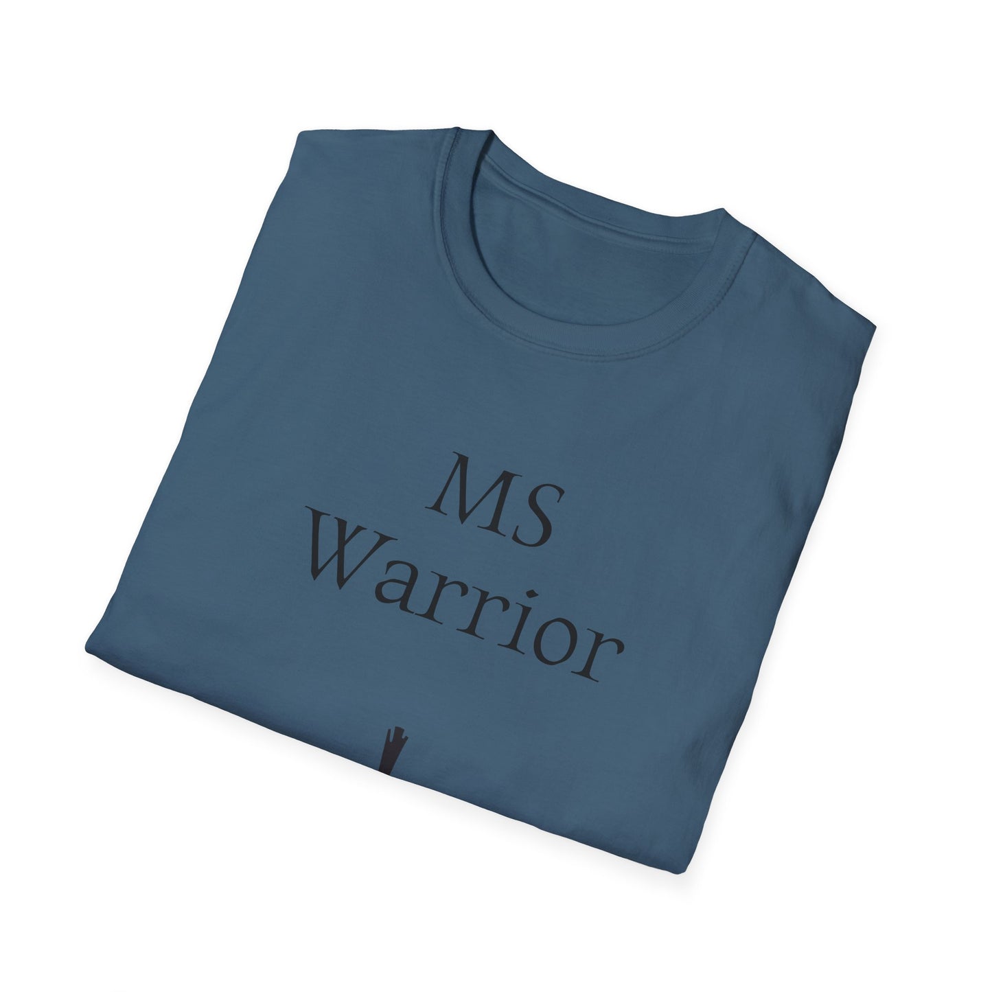 M.S. Warrior Unisex Softstyle T-Shirt - Empowering Battle for Women's Health
