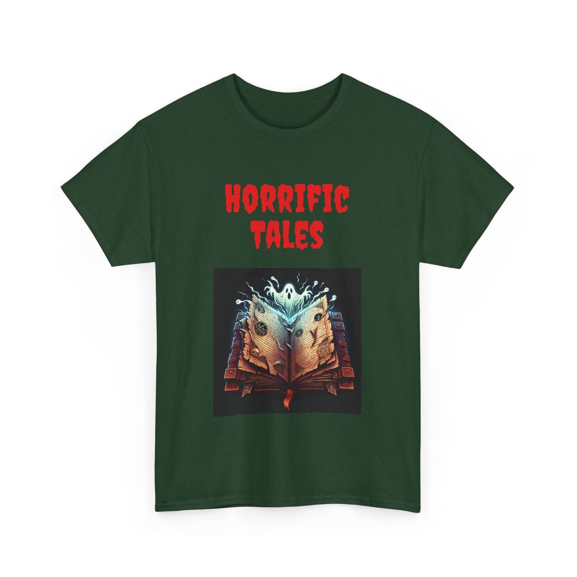 Horrific Tales - A Unisex Heavy Cotton Tee - Perfect for Book Lovers - The Dreamer's Bookshop.