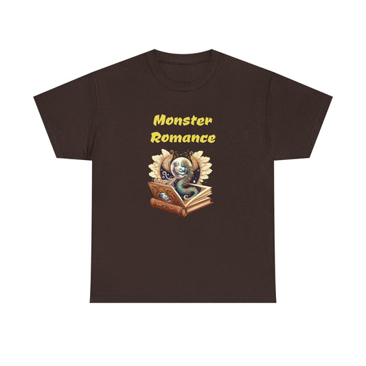 Fantasy - Graphic Tee - Unisex Heavy Cotton T-Shirt Monster Romance Books - The Dreamer's Bookshop.