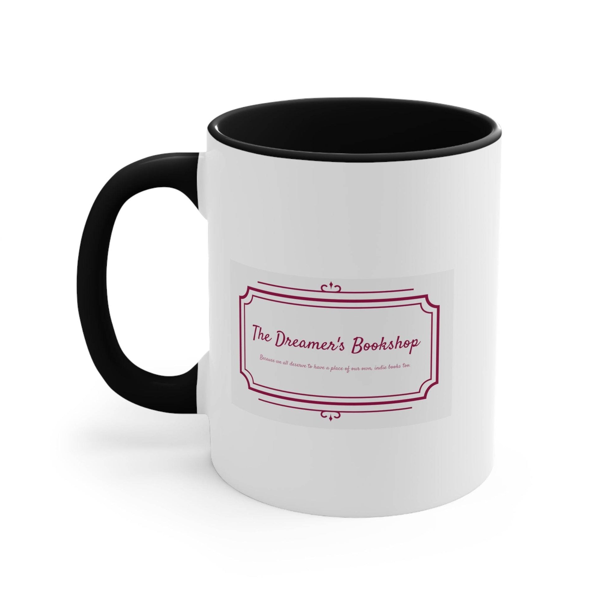 Colorful Accent Coffee Mug – Perfect for Book Lovers & Dreamers - The Dreamer's Bookshop.