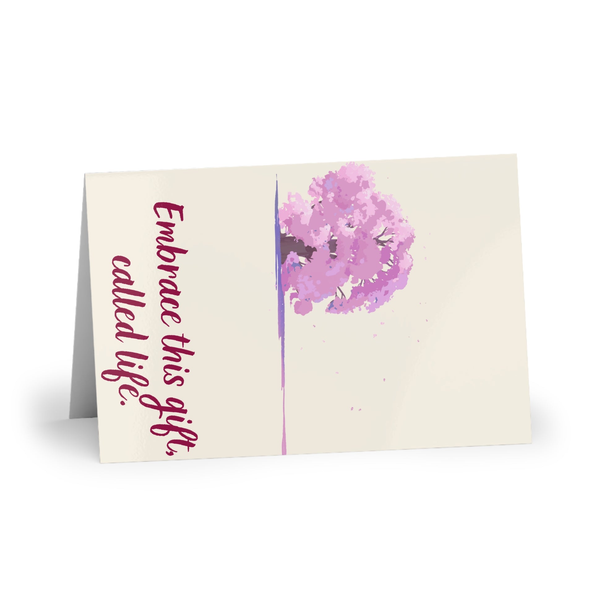 The Dreamer's Bookshop - Love Yourself Card "Embrace Life" - The Dreamer's Bookshop.