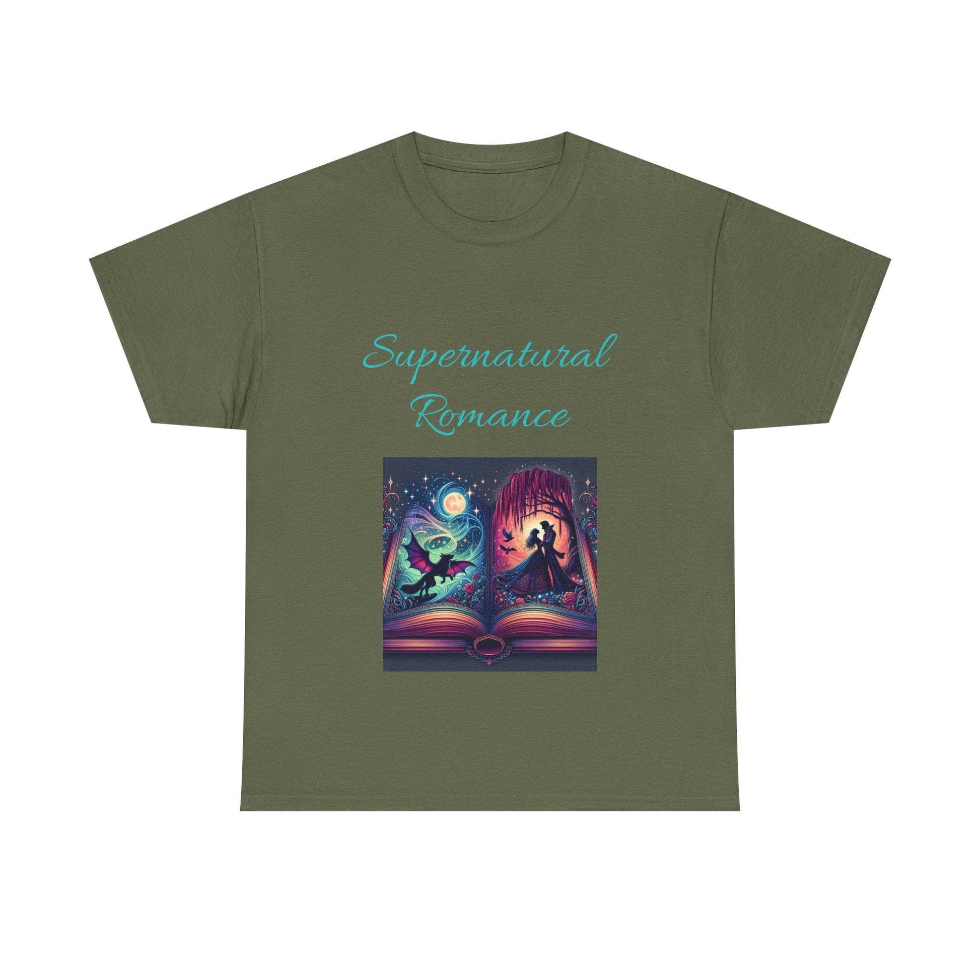 Fantasy - Unisex Heavy Cotton Tee - Supernatural Romance - The Dreamer's Bookshop.