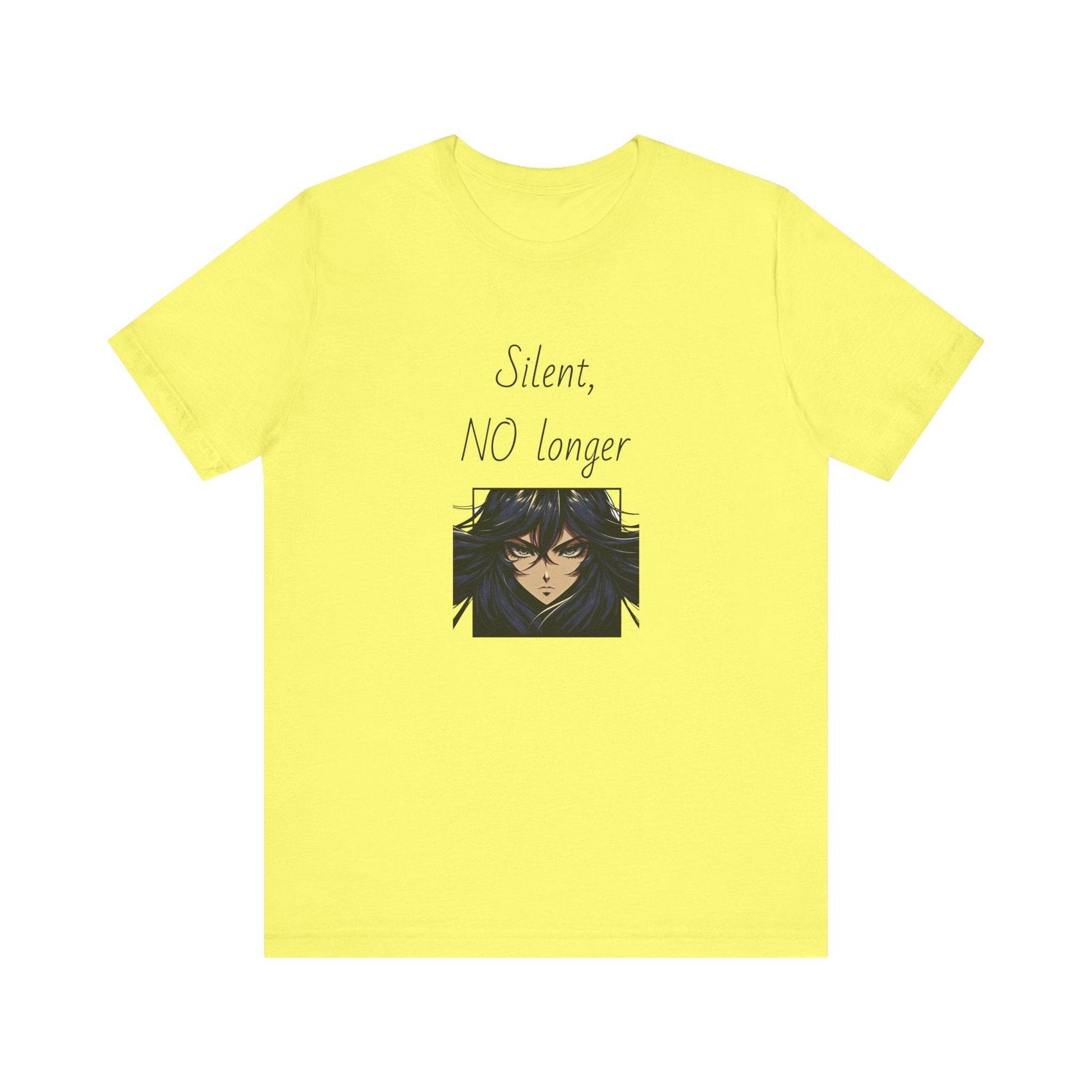Silent, NO longer Inspirational T-Shirt | Unisex Short Sleeve Tee - The Dreamer's Bookshop.