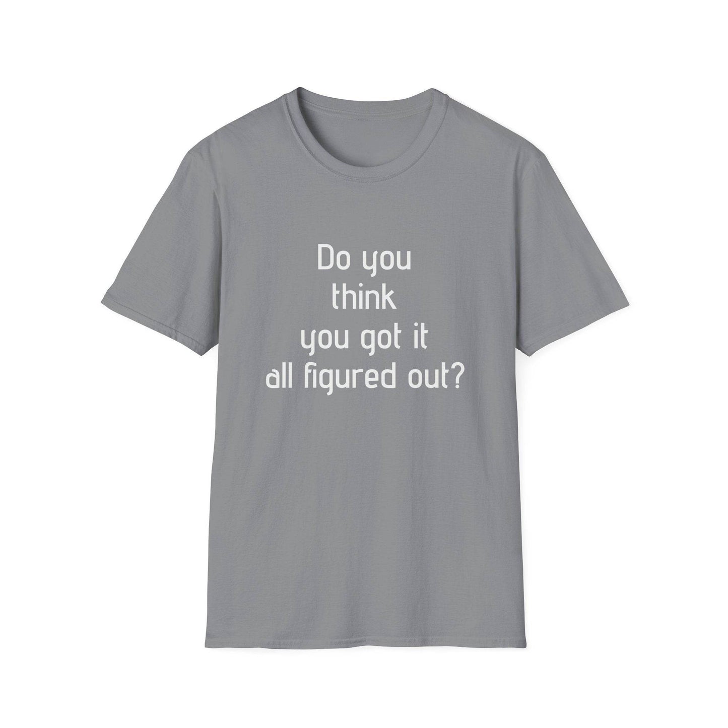 Unisex Softstyle T-Shirt - 'Think Again' - The Dreamer's Bookshop.