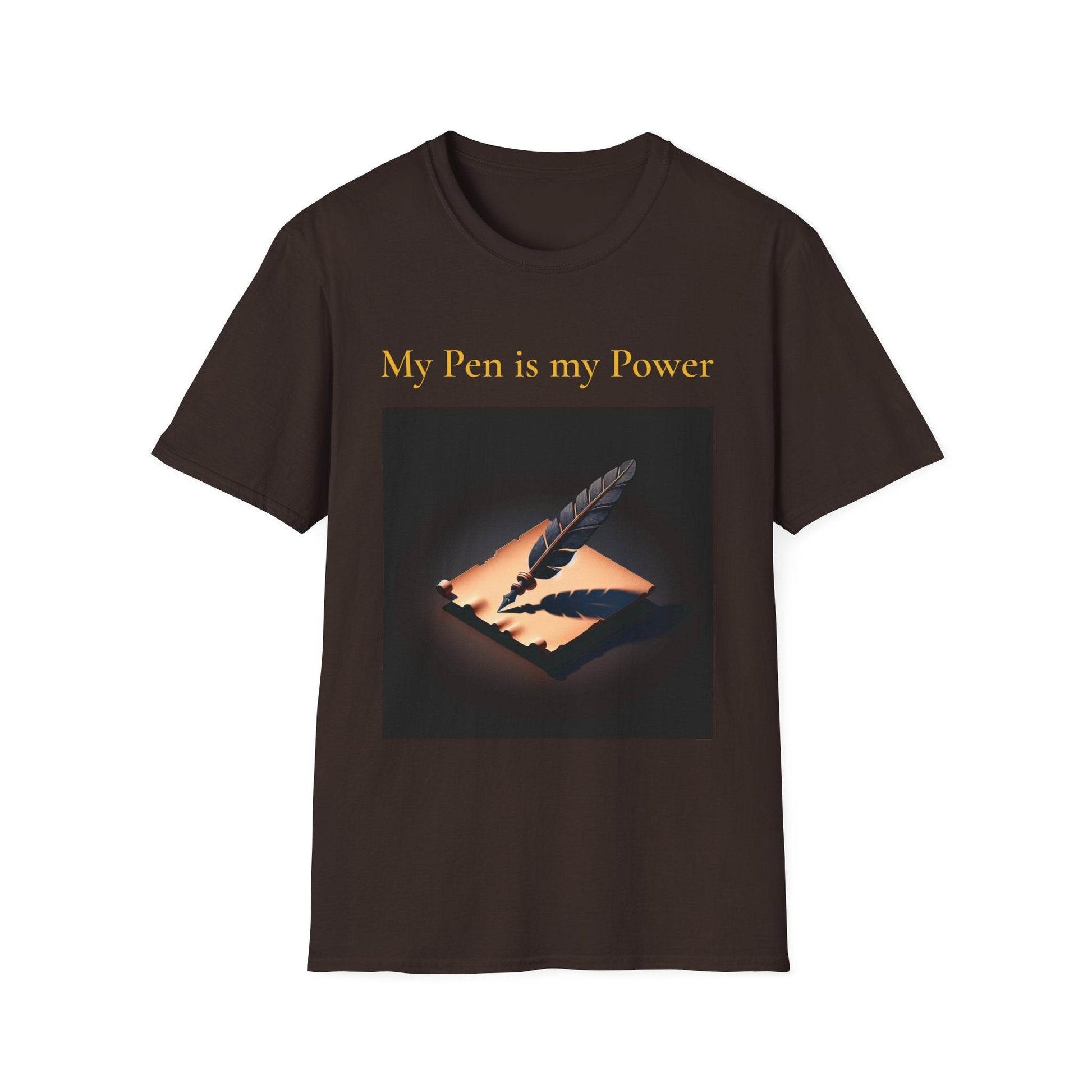 Unisex Softstyle T-Shirt - 'My Pen' - The Dreamer's Bookshop.