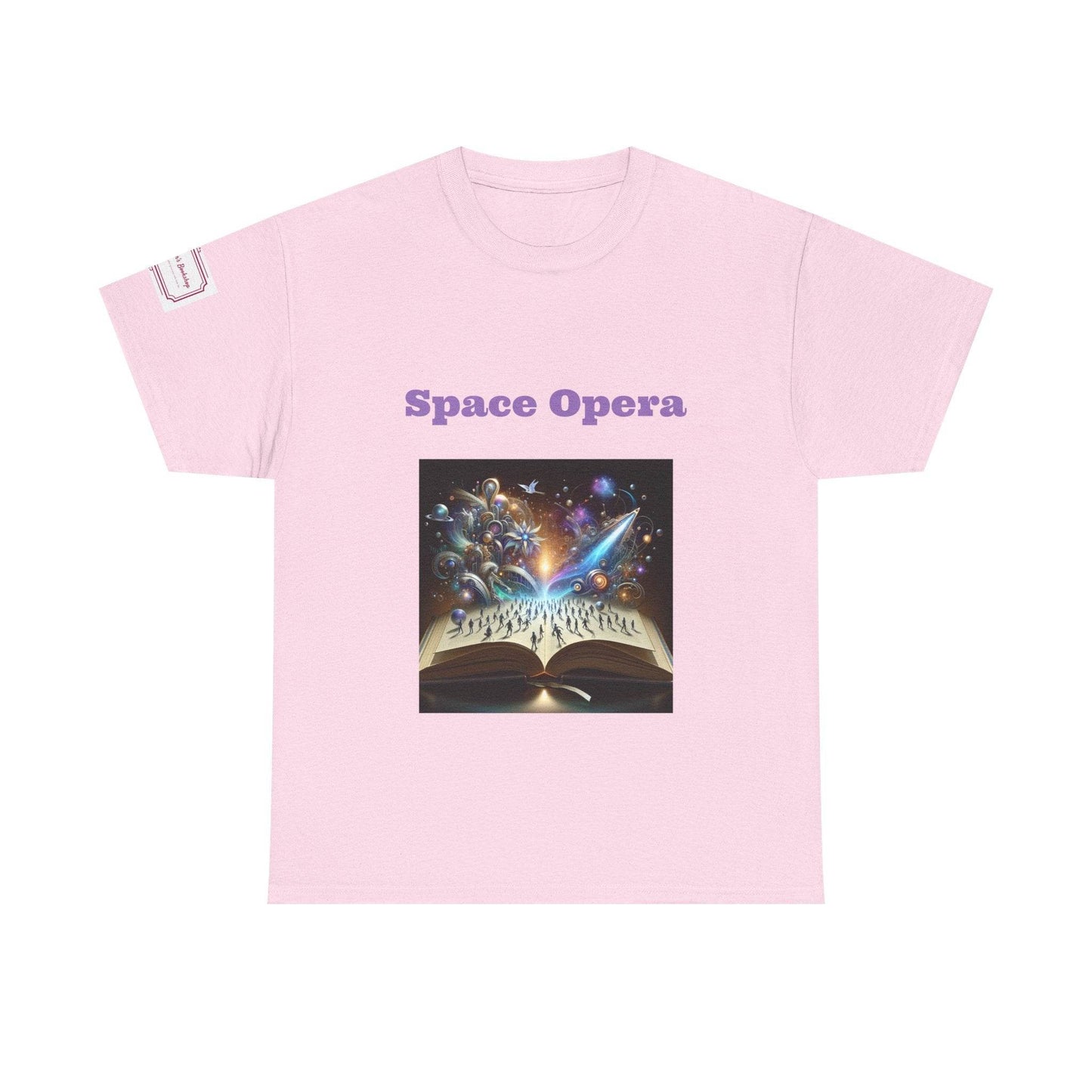 Space Opera - Graphic Unisex Heavy Cotton Tee - Sci-Fi Books - The Dreamer's Bookshop.
