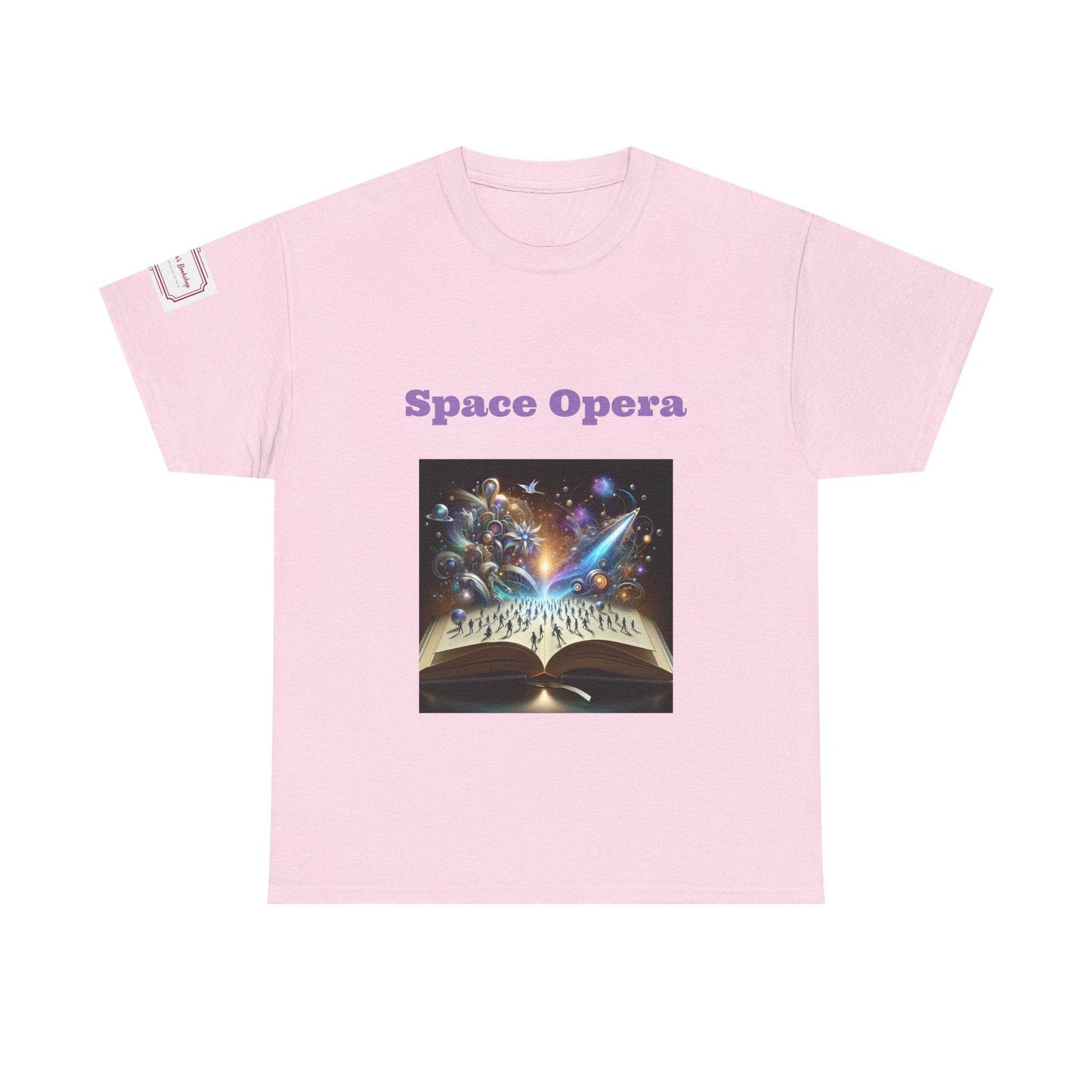 Space Opera - Graphic Unisex Heavy Cotton Tee - Sci-Fi Books - The Dreamer's Bookshop.
