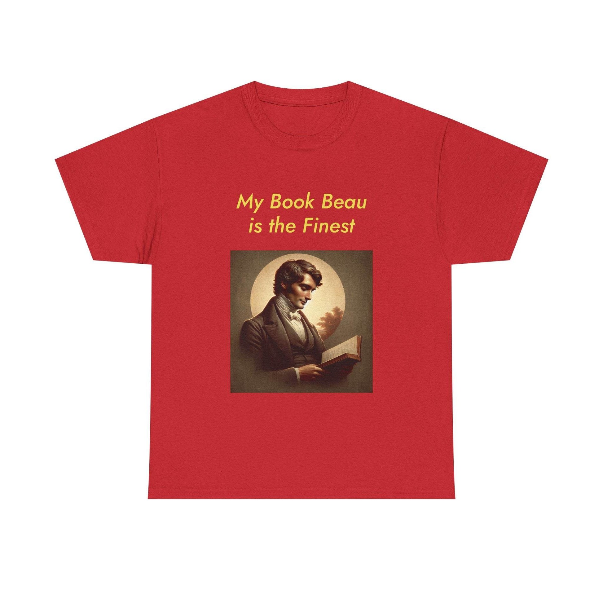 My Book Beau Unisex Heavy Cotton Tee - Perfect for Literature Lovers - The Dreamer's Bookshop.