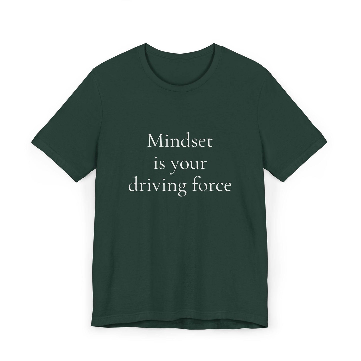 Inspirational Unisex Jersey T-Shirt - Mindset Vibe - The Dreamer's Bookshop.