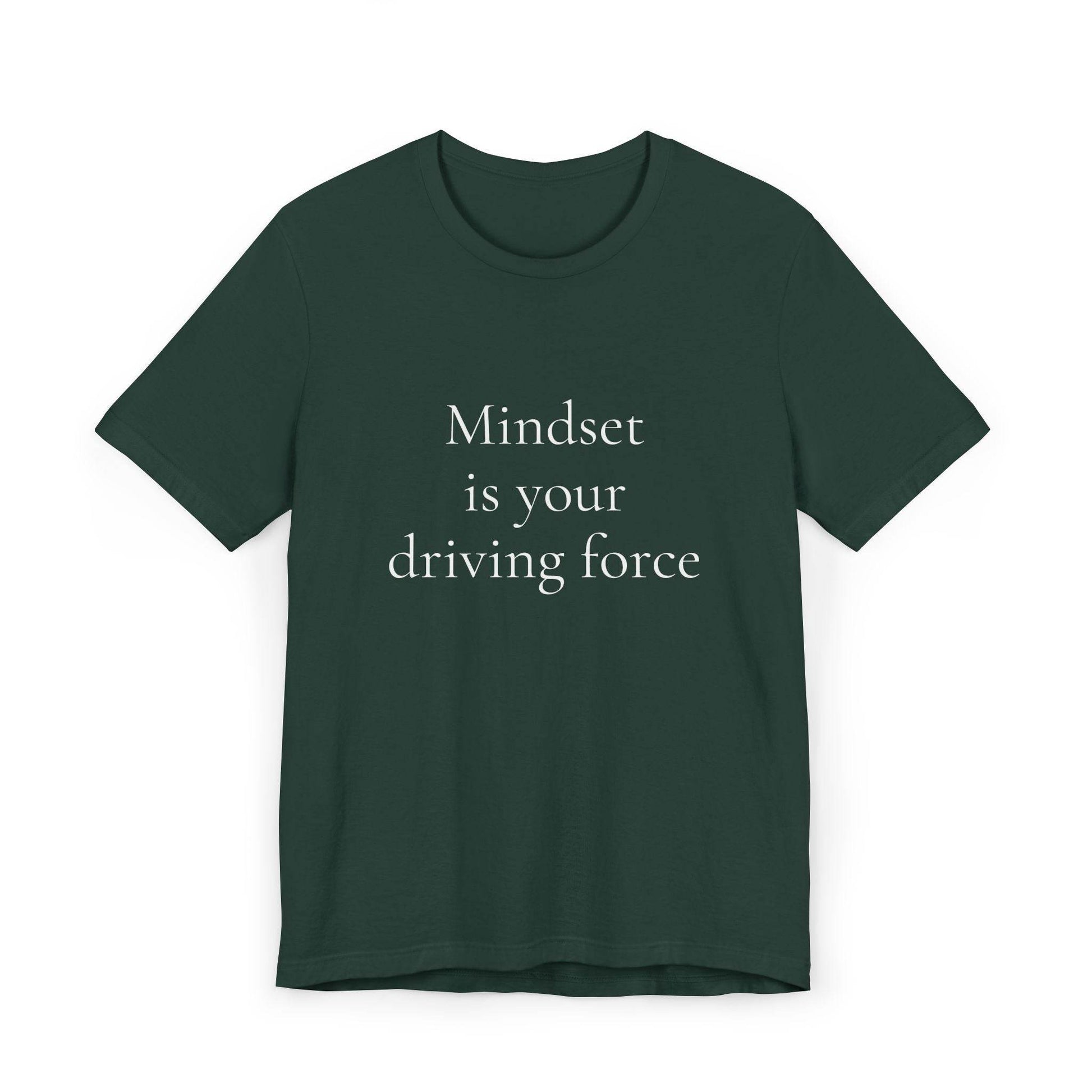 Inspirational Unisex Jersey T-Shirt - Mindset Vibe - The Dreamer's Bookshop.