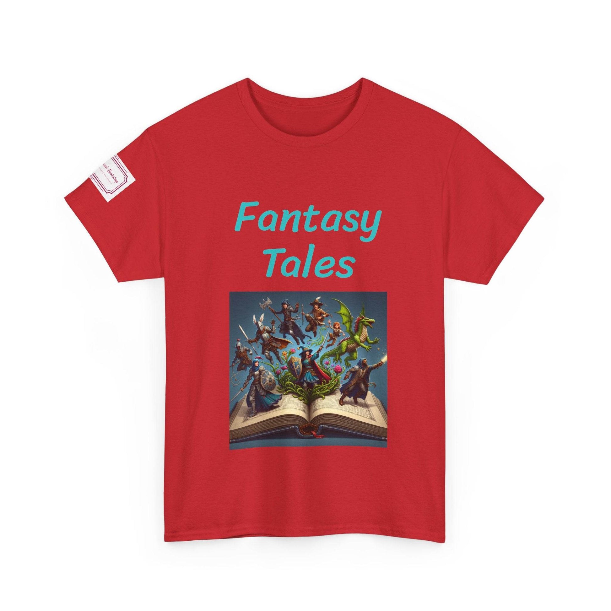Magic - Graphic Unisex Heavy Cotton Tee - Fantasy Tales - The Dreamer's Bookshop.