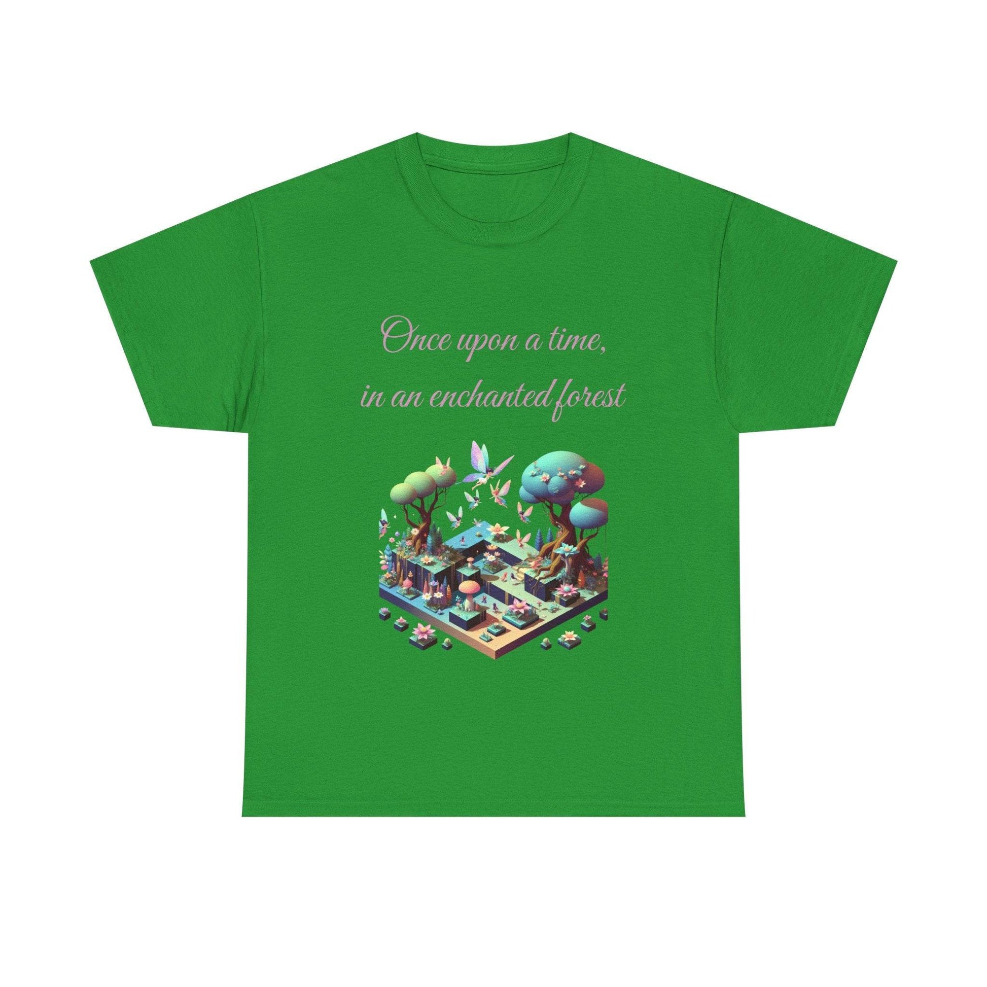 Enchanted Forest - A Unisex Heavy Cotton Tee - Perfect for Book Lovers - The Dreamer's Bookshop.