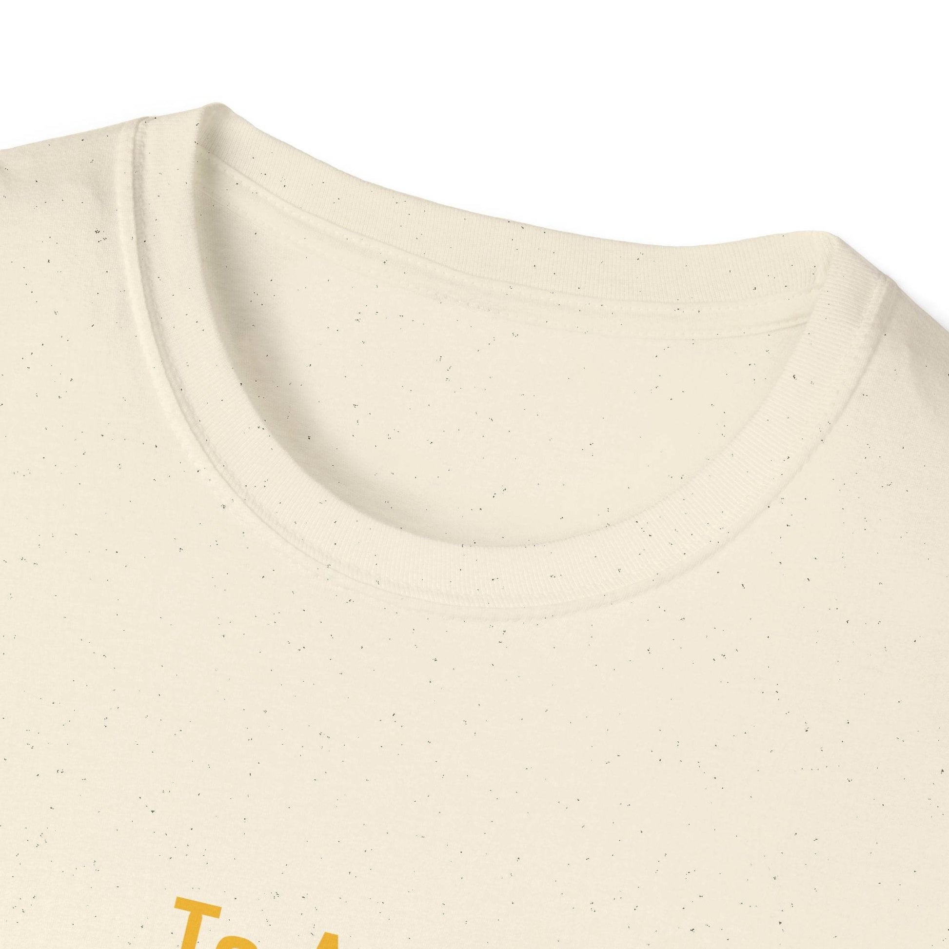 Inspirational Unisex Softstyle T-Shirt - 'To Ask' Philosophical Design - The Dreamer's Bookshop.