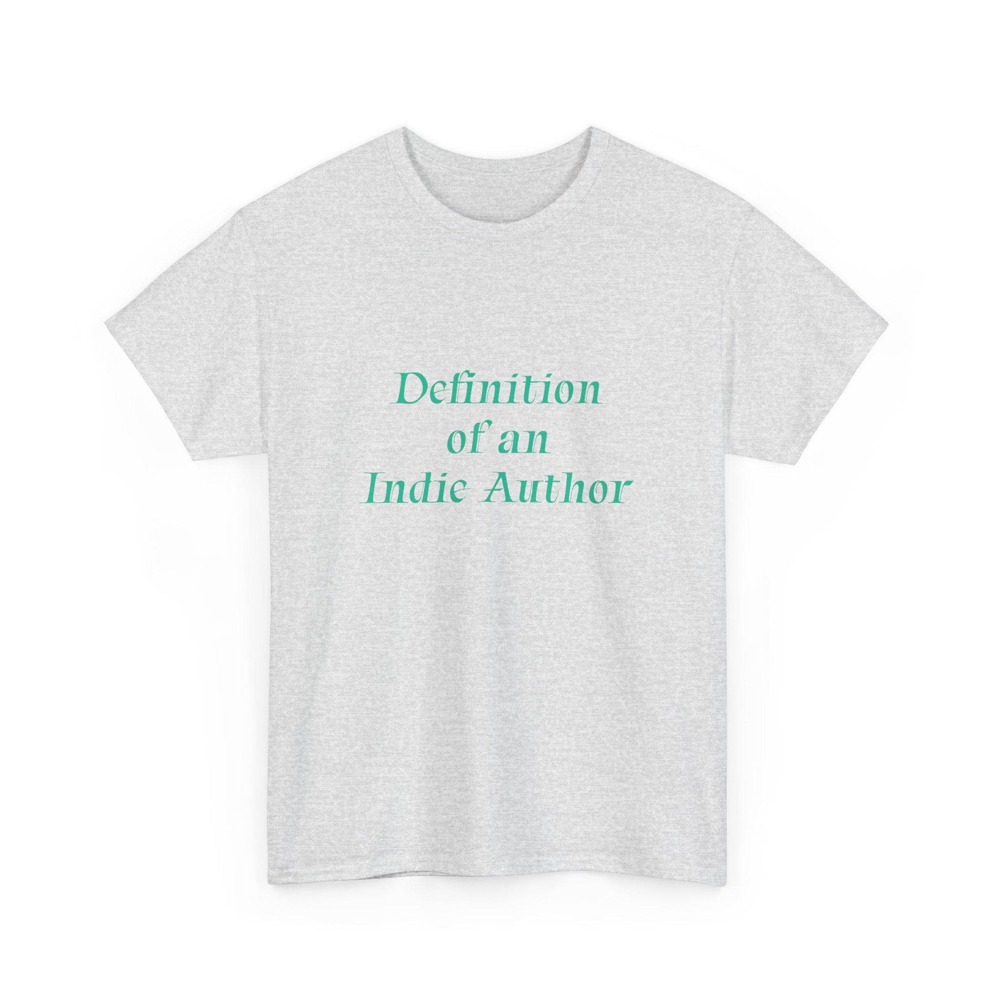 Indie Author - Unisex Heavy Cotton Tee - Creative Apparel - The Dreamer's Bookshop.