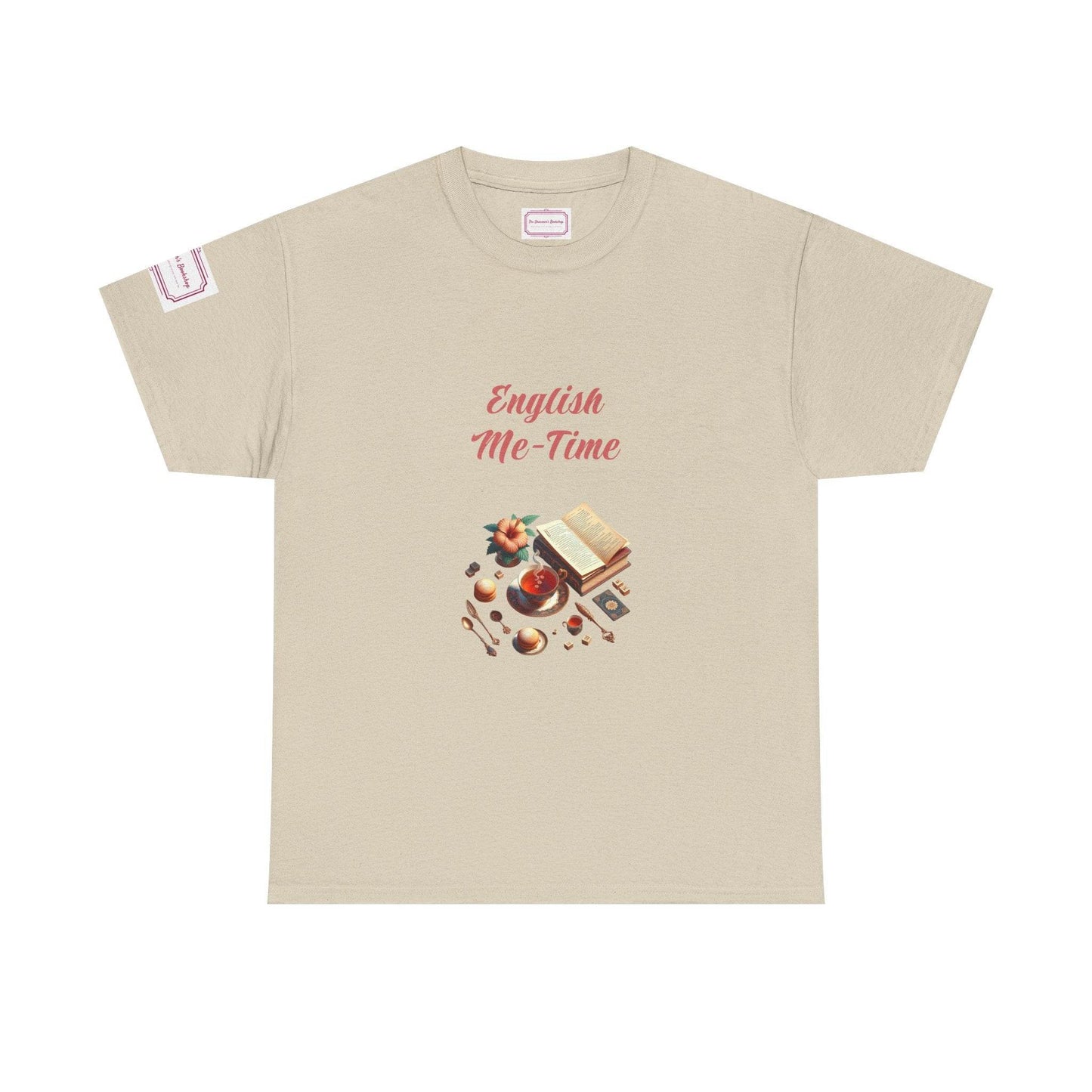 Me-Time - Unisex Heavy Cotton Tee - Perfect for Book Lovers - The Dreamer's Bookshop.