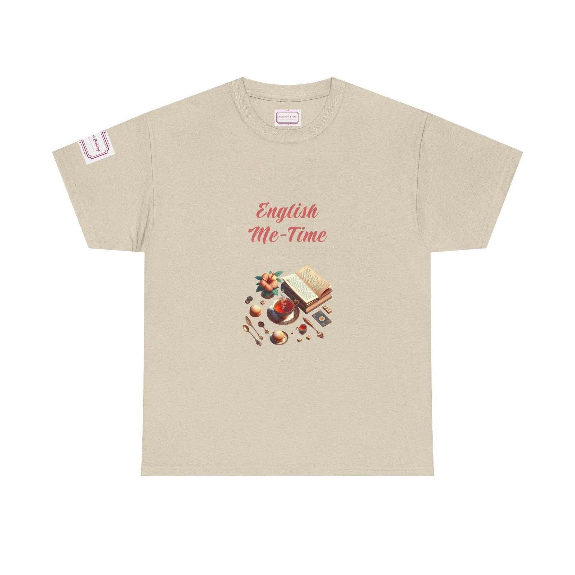 Me-Time - Unisex Heavy Cotton Tee - Perfect for Book Lovers - The Dreamer's Bookshop.