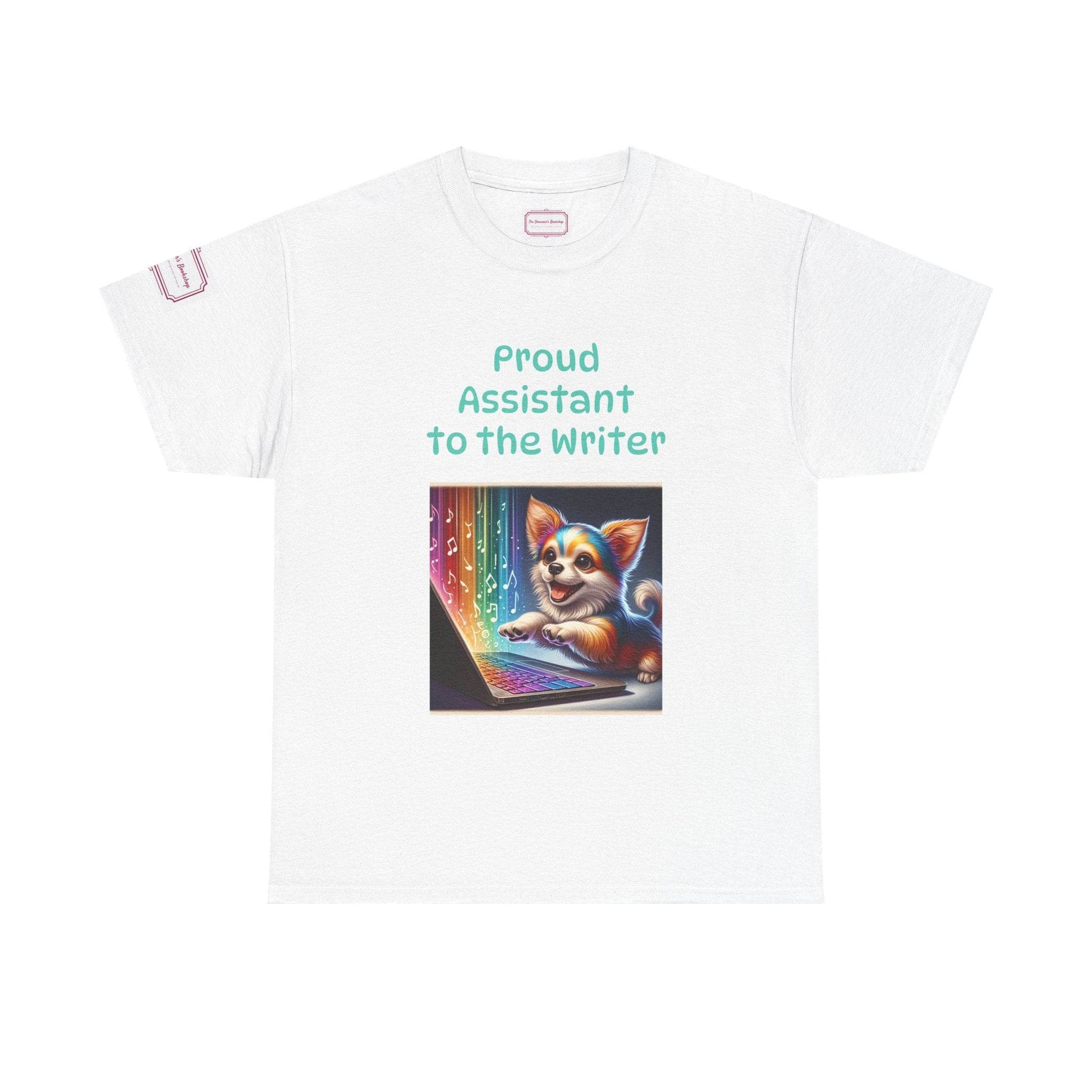 Writer Assistant - Unisex Heavy Cotton Tee - Perfect for Book Lovers - The Dreamer's Bookshop.