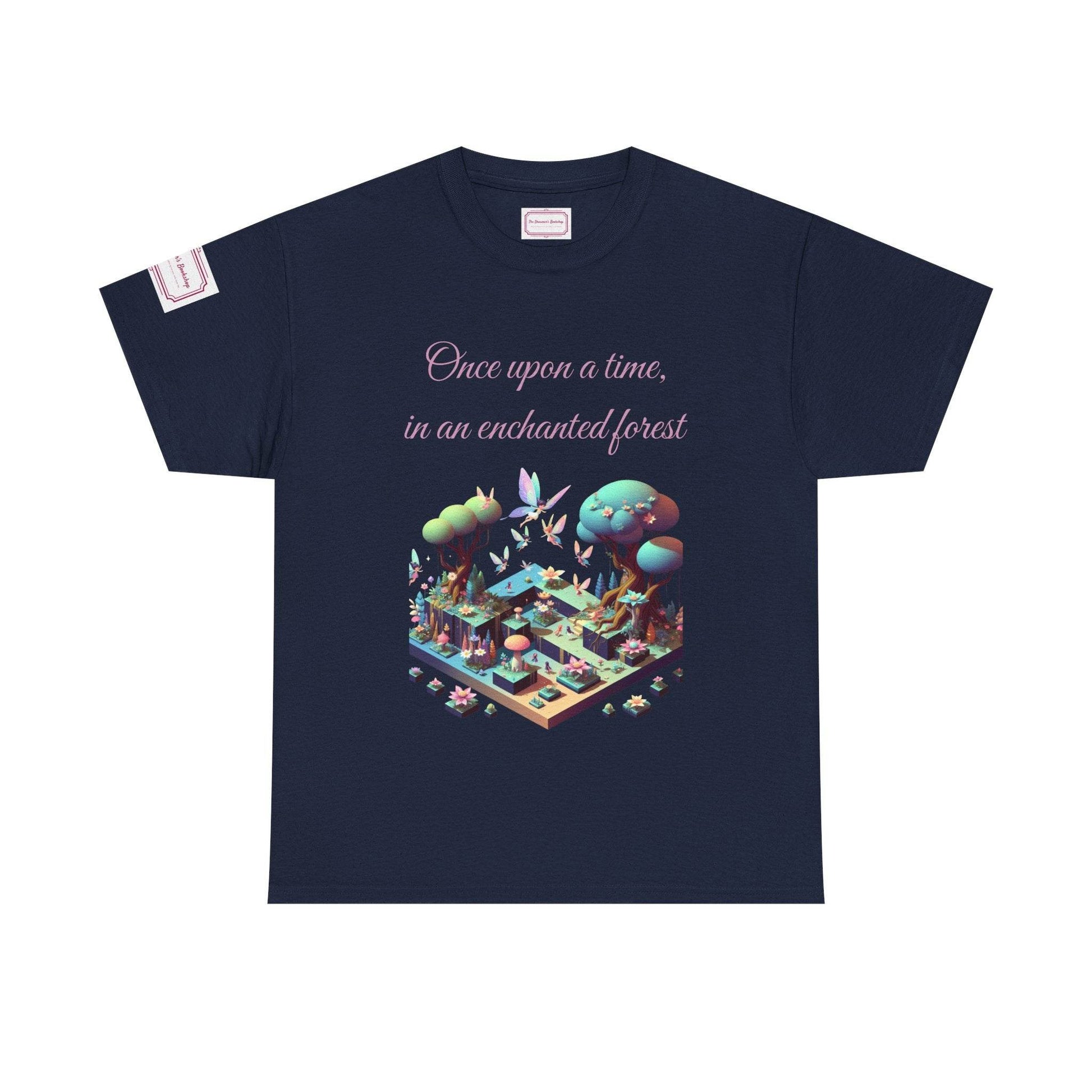 Enchanted Forest - Unisex Heavy Cotton Tee - Perfect for Book Lovers - The Dreamer's Bookshop.