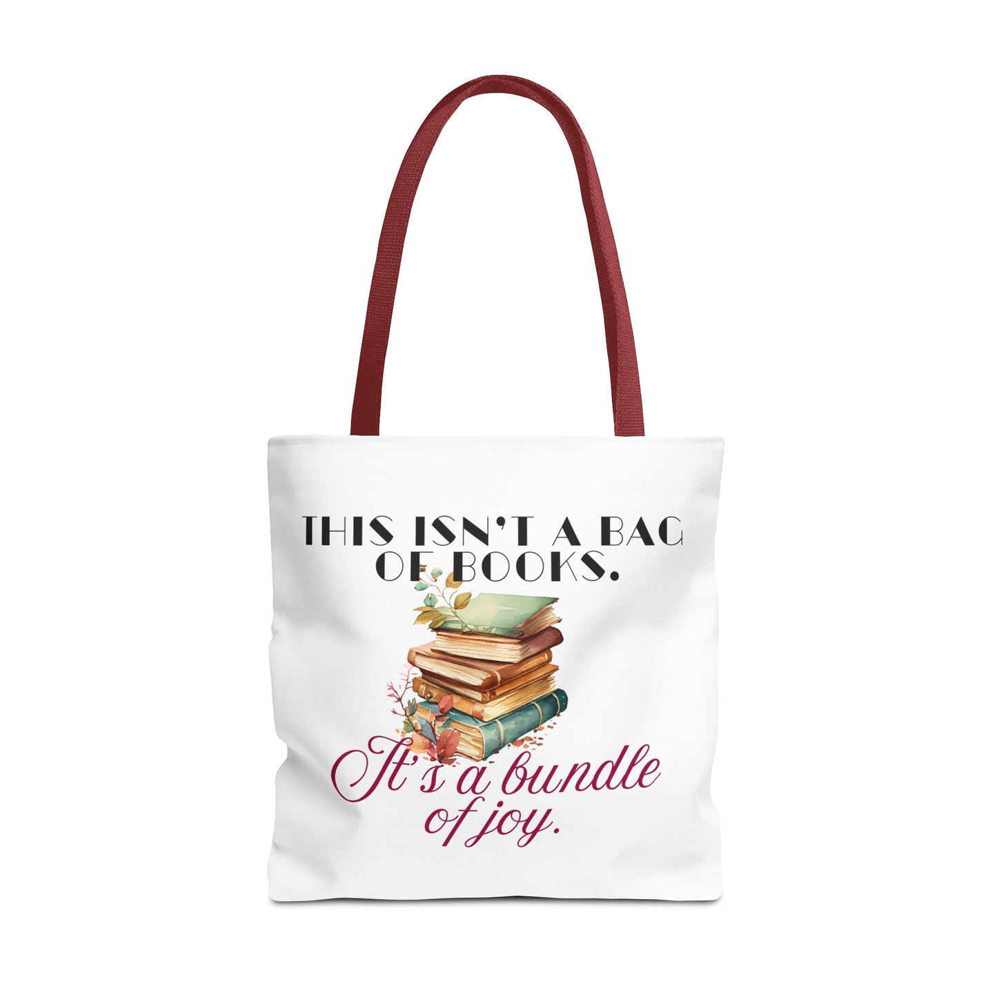 This isn't a Bag of Books - Tote Bag - Cozy Autumn Design