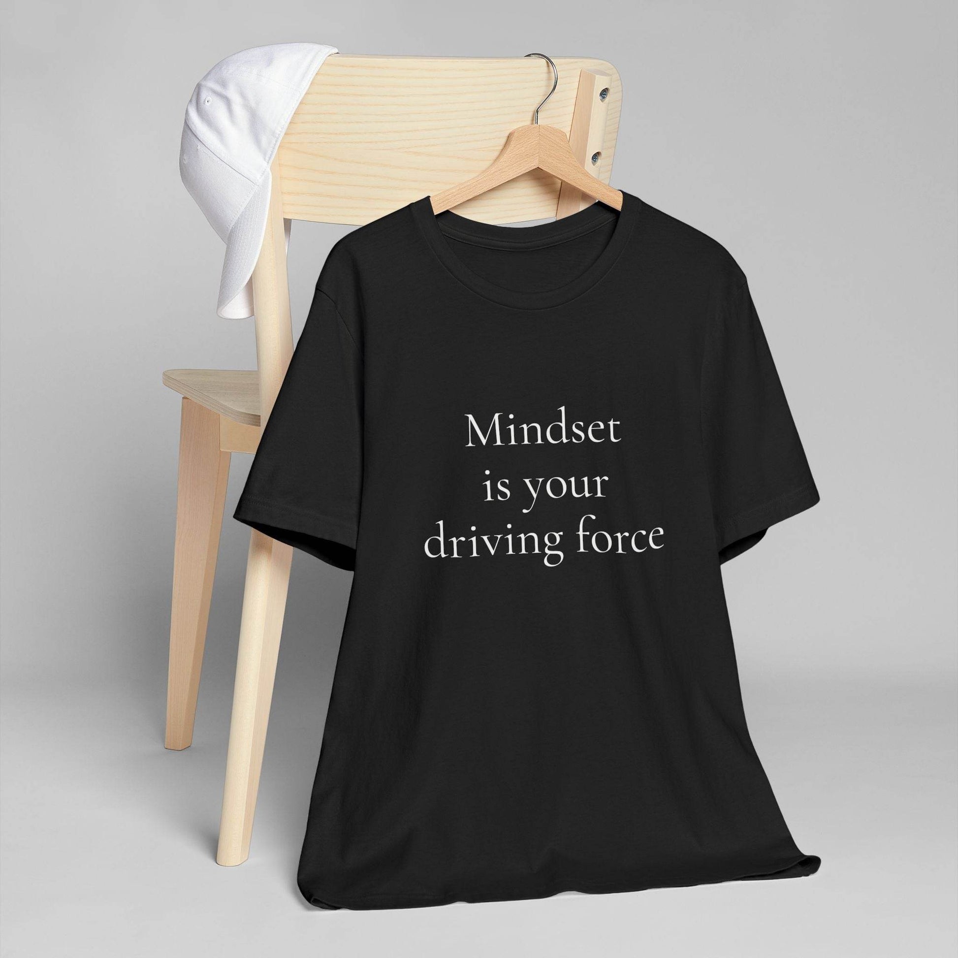 Inspirational Unisex Jersey T-Shirt - Mindset Vibe - The Dreamer's Bookshop.