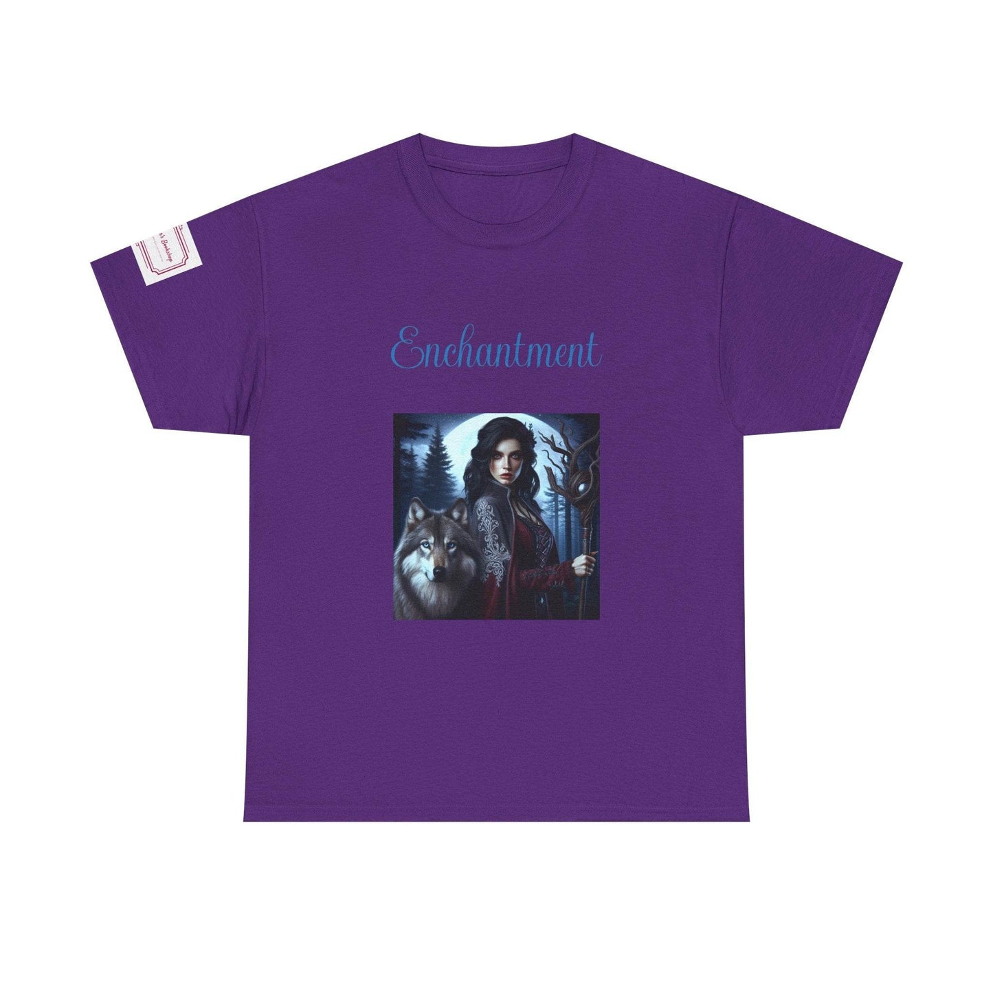 Enchanting Forest Unisex Heavy Cotton Tee - Perfect for Mystical Occasions - The Dreamer's Bookshop.