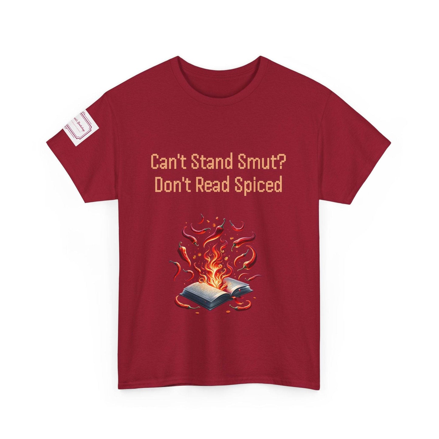 Can't Stand Smut? - Unisex Heavy Cotton Tee - Spiced Books - The Dreamer's Bookshop.