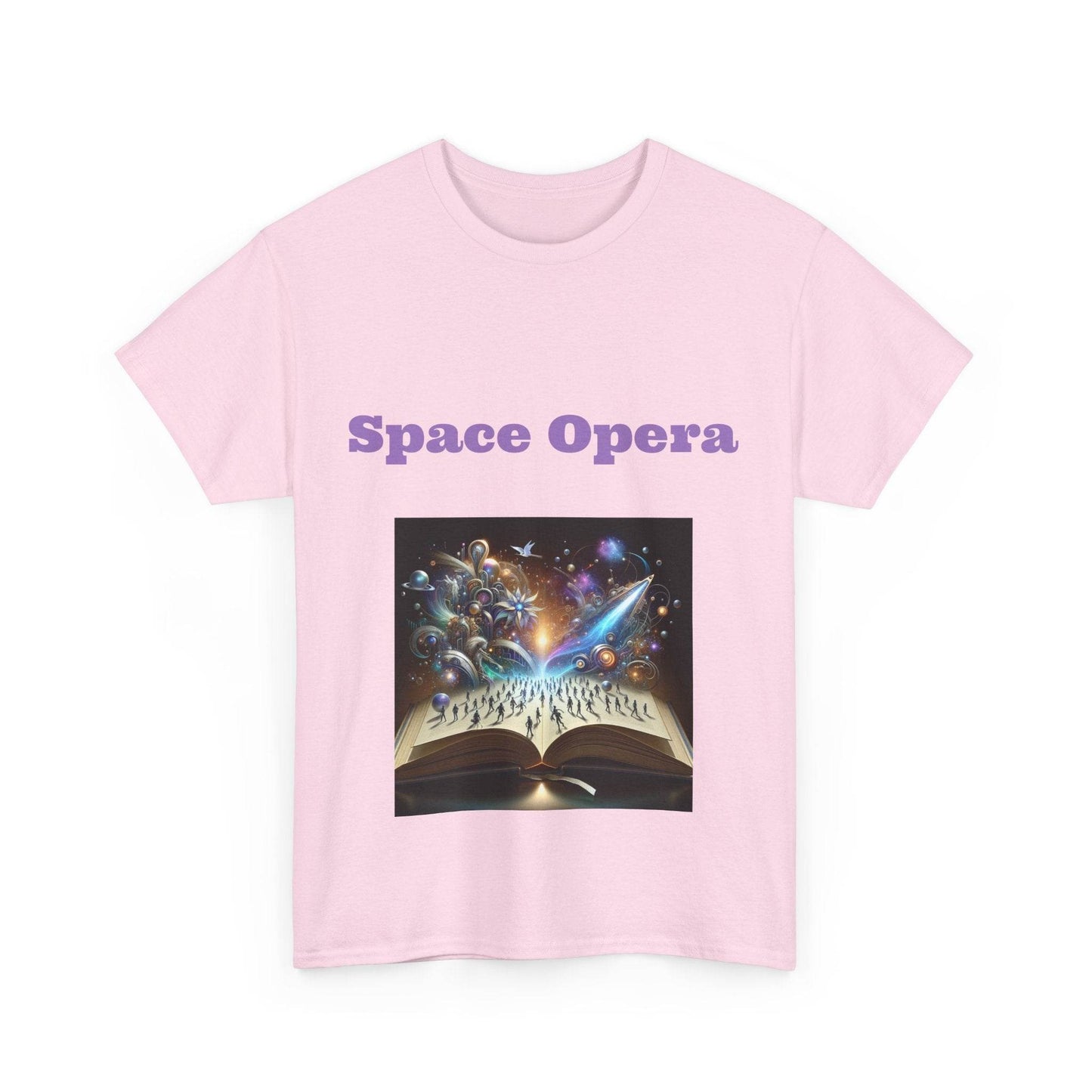 Space Opera - Unisex Heavy Cotton Tee - Sci-Fi Books - The Dreamer's Bookshop.