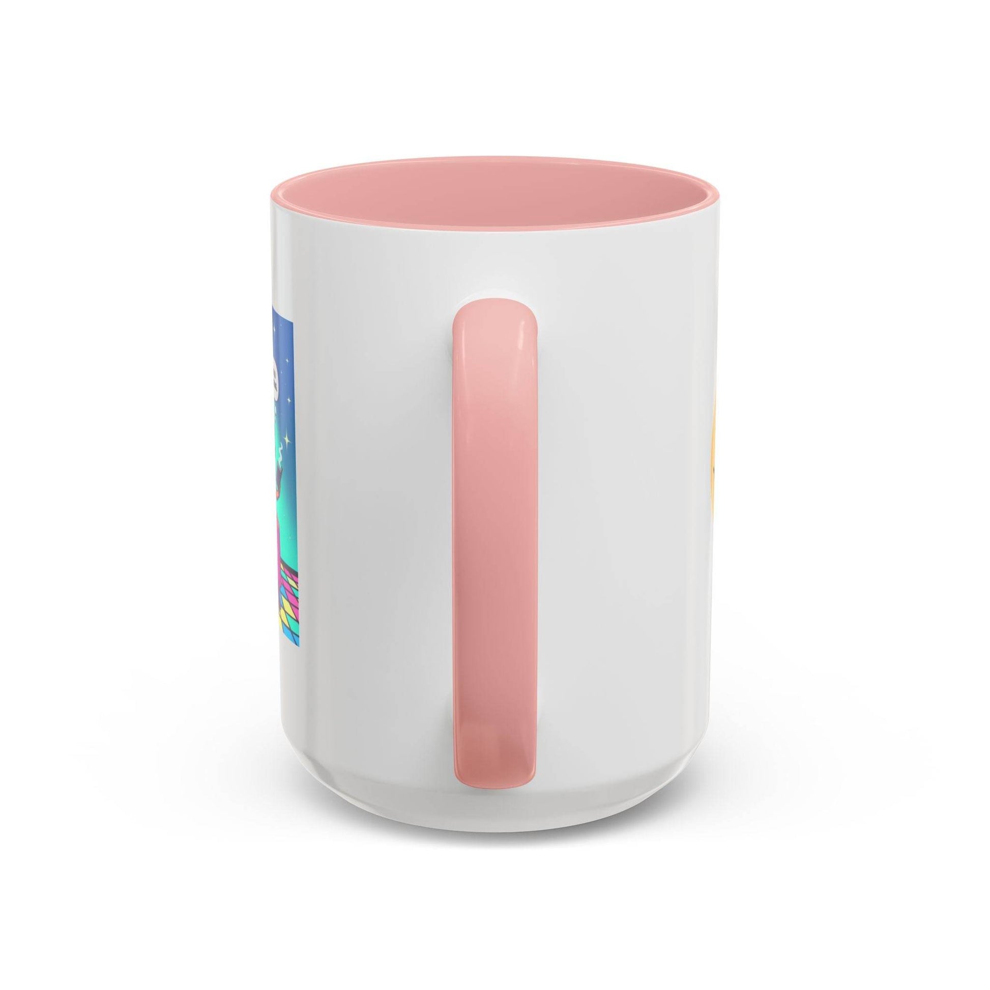 Party Vibe Accent Coffee Mug - Fun Reading Motivation Design - The Dreamer's Bookshop.