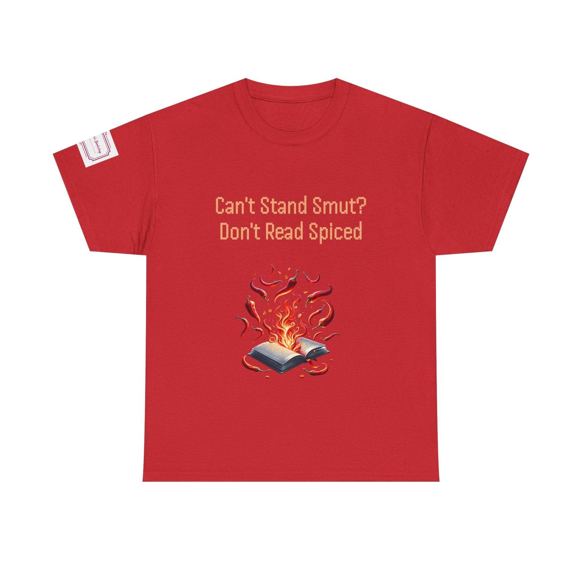 Can't Stand Smut? - Unisex Heavy Cotton Tee - Spiced Books - The Dreamer's Bookshop.