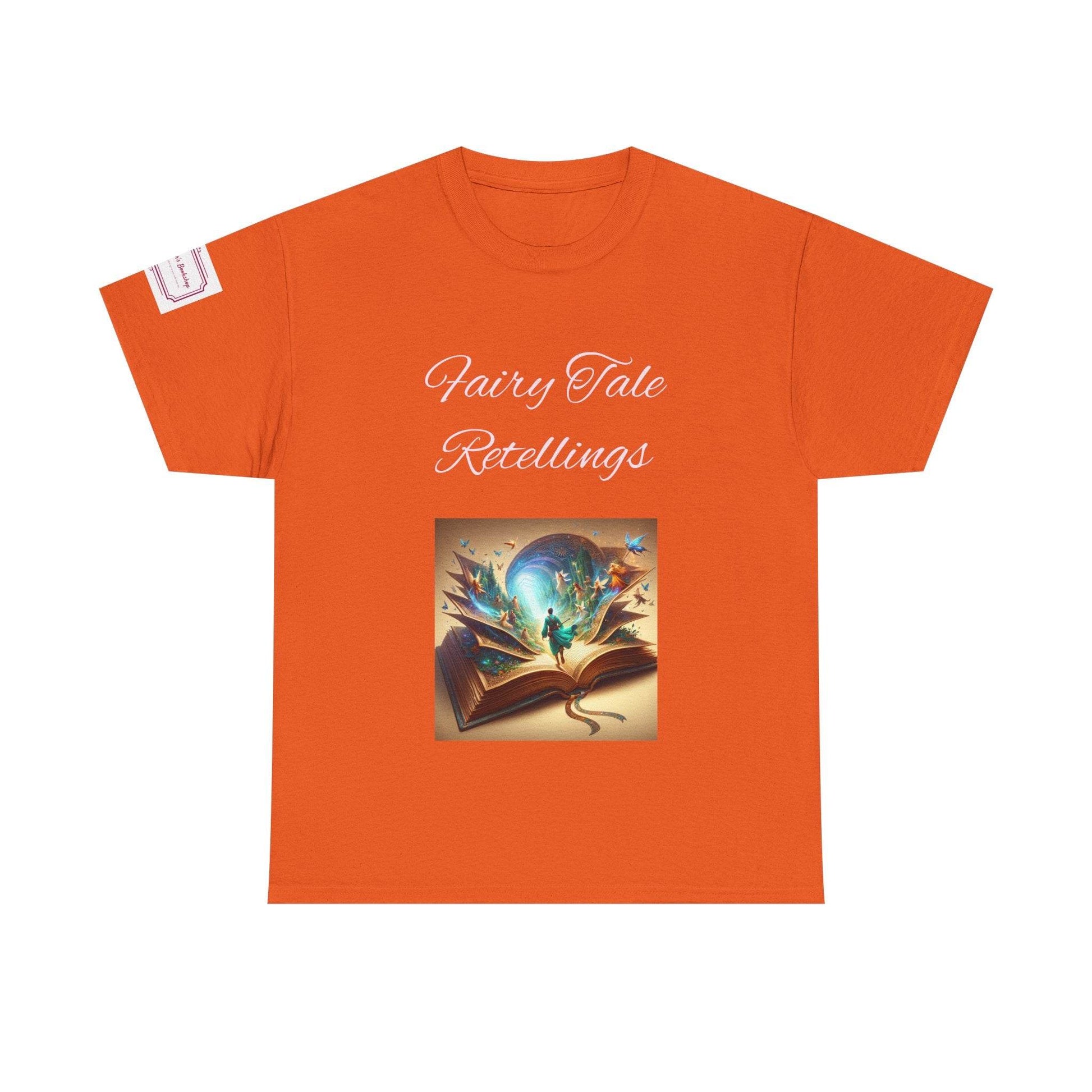 Fiction - Unisex Heavy Cotton Tee - Fairy Tale Retellings - The Dreamer's Bookshop.