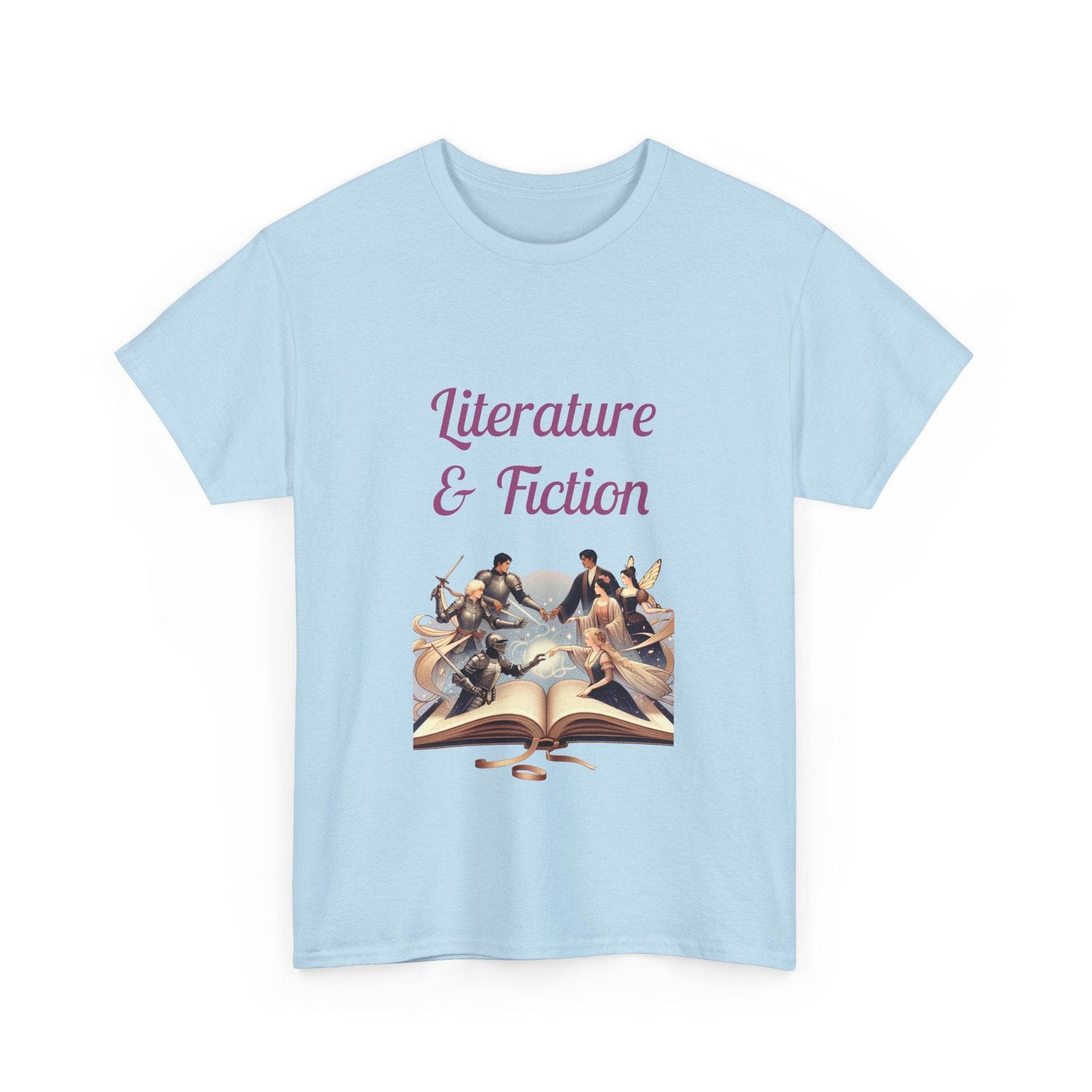 Fiction - Unisex Heavy Cotton Tee - Literature Books - The Dreamer's Bookshop.