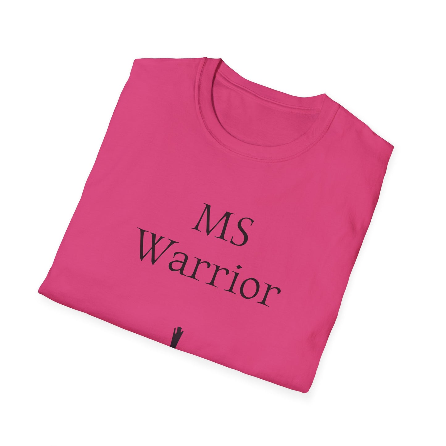 M.S. Warrior Unisex Softstyle T-Shirt - Empowering Battle for Women's Health