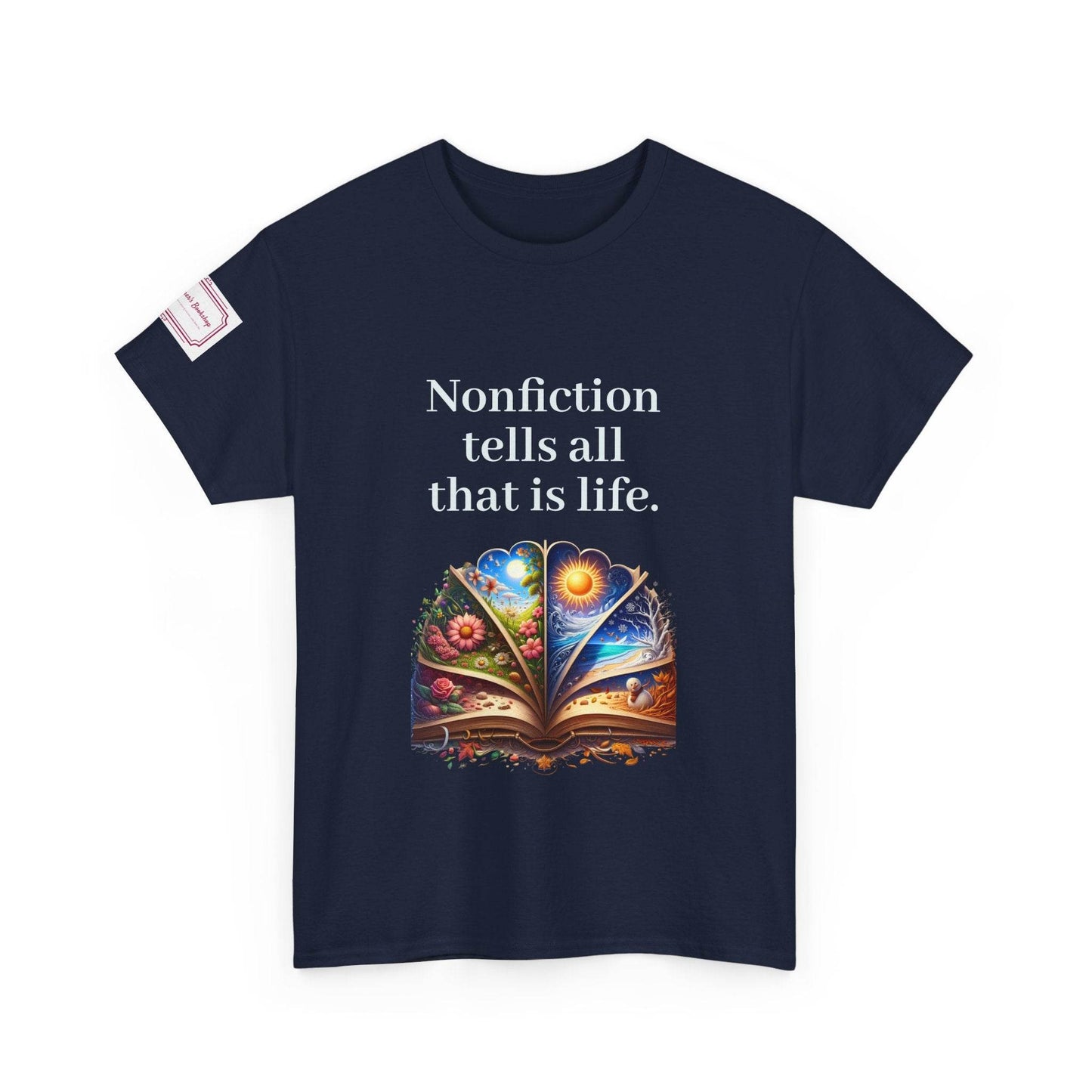 All that is Life - Graphic Unisex Heavy Cotton Tee - Nonfiction Books - The Dreamer's Bookshop.