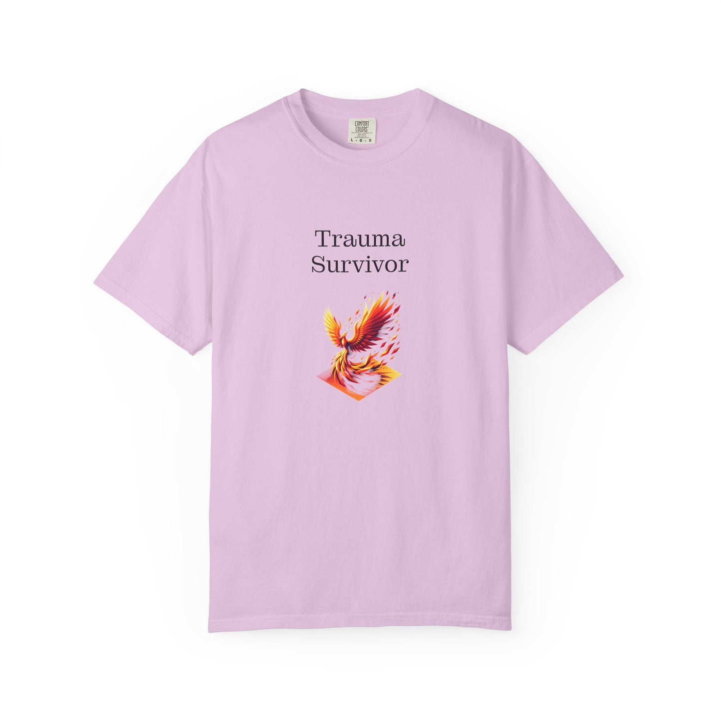 Trauma Survivor Unisex Garment-Dyed T-shirt - Inspirational Motivational Tee